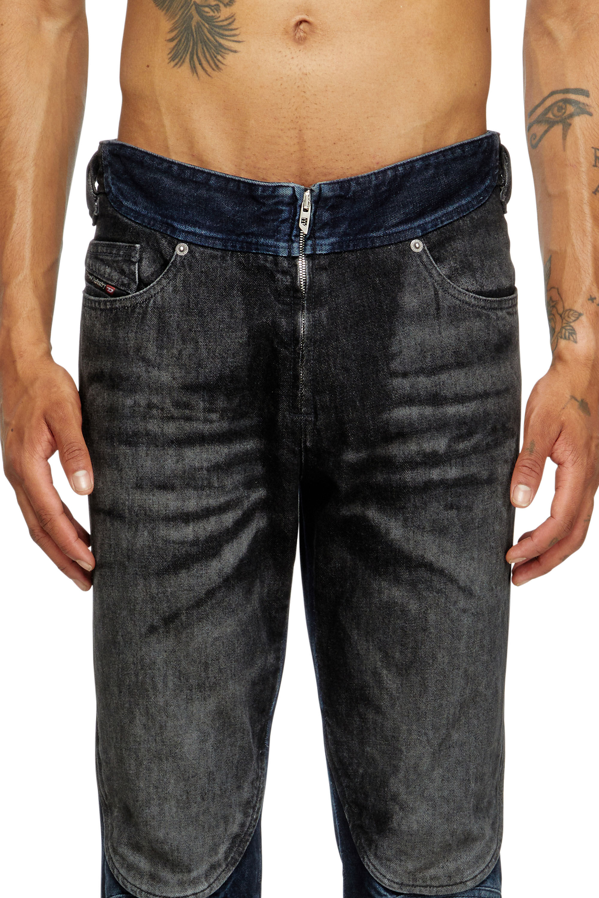 Diesel - Herren Regular Jeans D-Bucy 007BX, Dunkelblau - 5