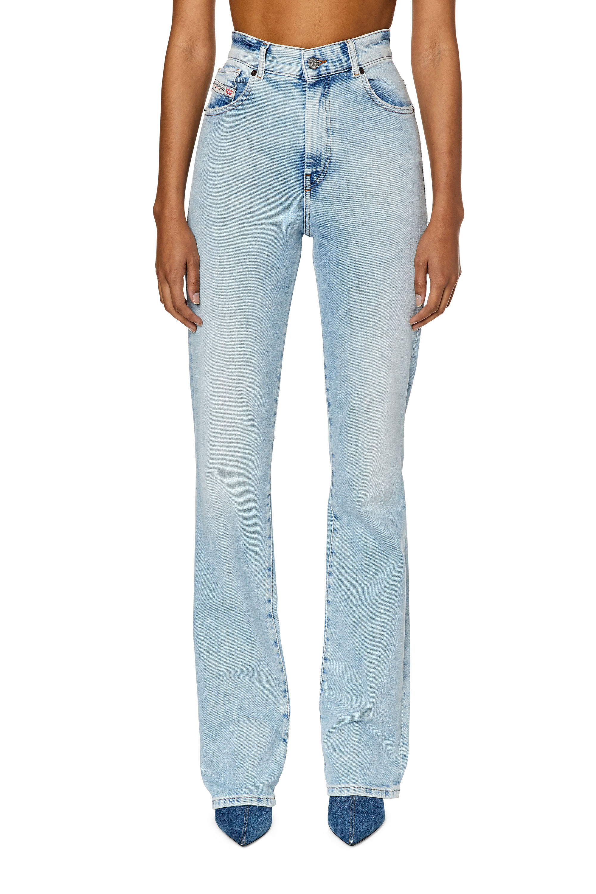 Diesel - Bootcut and Flare Jeans 2003 D-Escription 09E81, Hellblau - Image 3