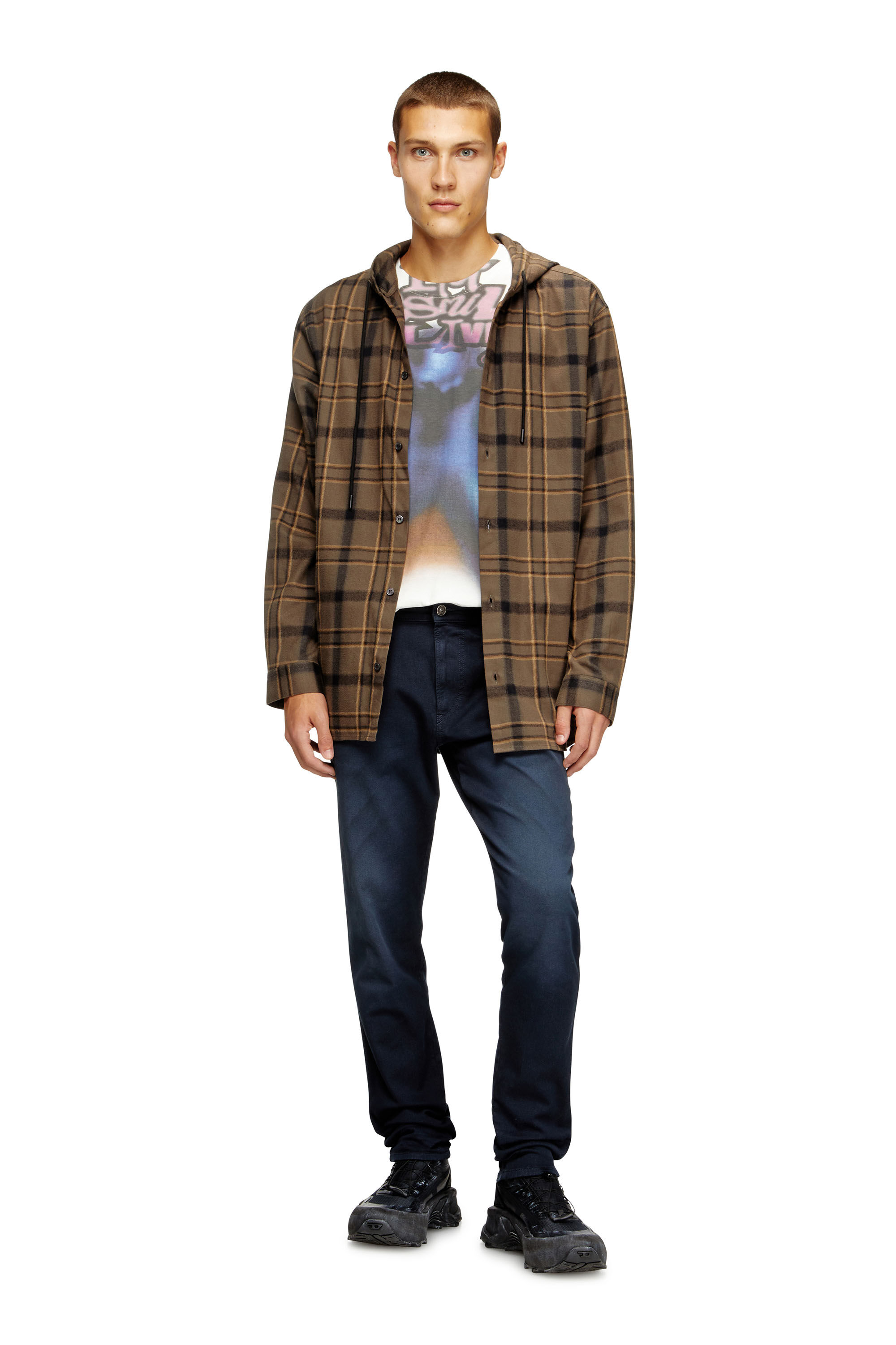 Diesel - Herren Slim 2062 D-Strukt Joggjeans® 0670M, Dunkelblau - 1