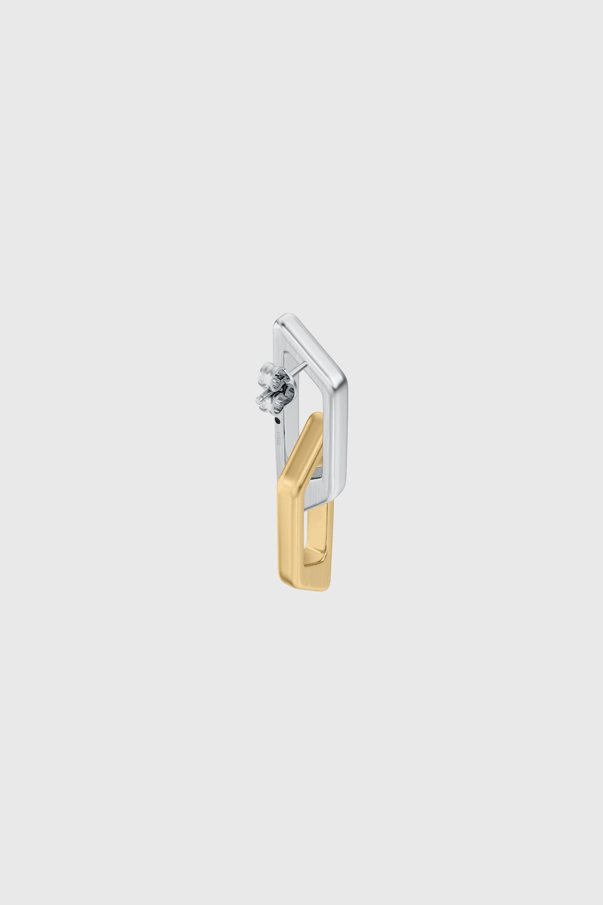 Diesel - DX1685931  JEWELLERY, Unisex Ohrh&auml;nger aus Edelstahl in Silber/Gold - 3