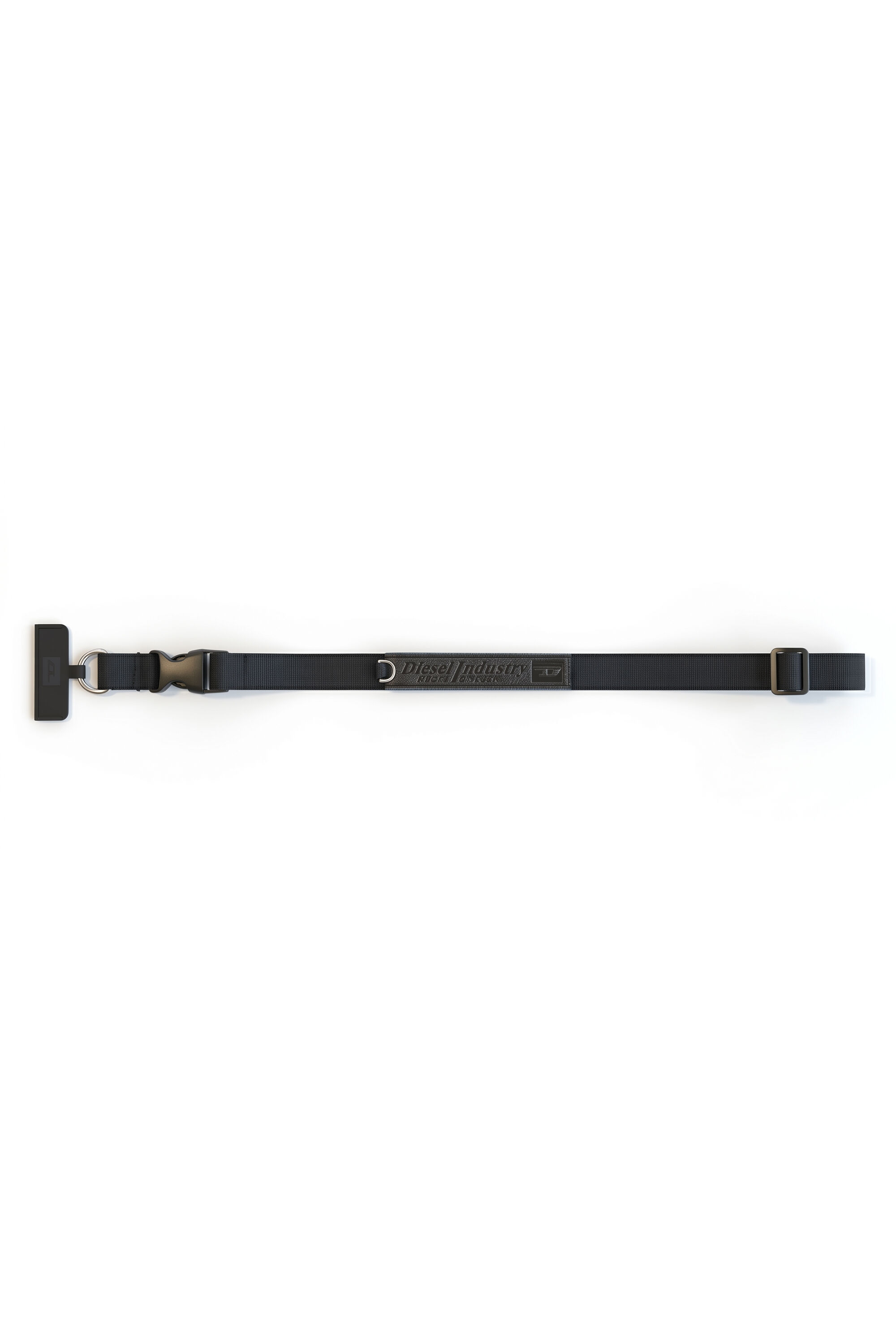Diesel - 60658 UNIVERSAL STRAP, Unisex Flag D Handykette mit Umh&auml;ngeband in Schwarz - 2