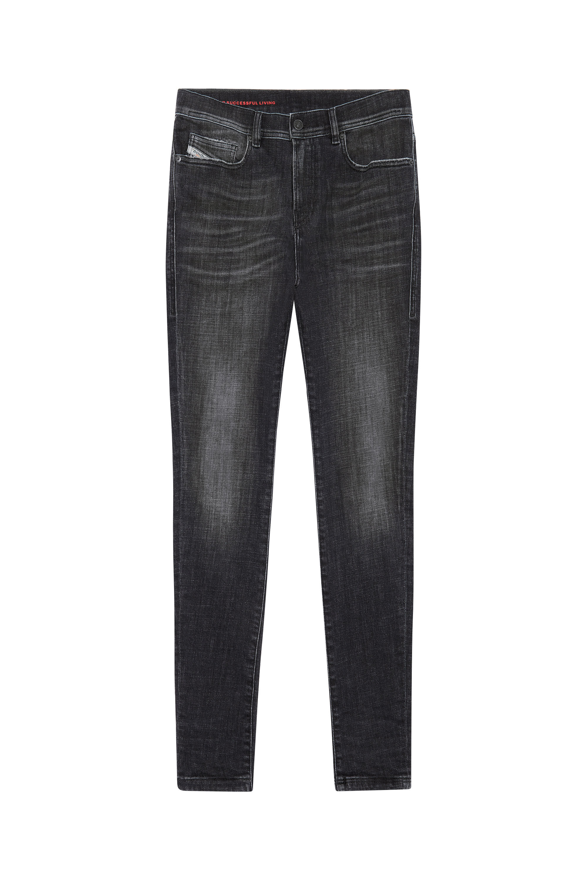 Diesel - 1983 D-Amny 09D88 Skinny Jeans, Schwarz/Dunkelgrau - Image 2
