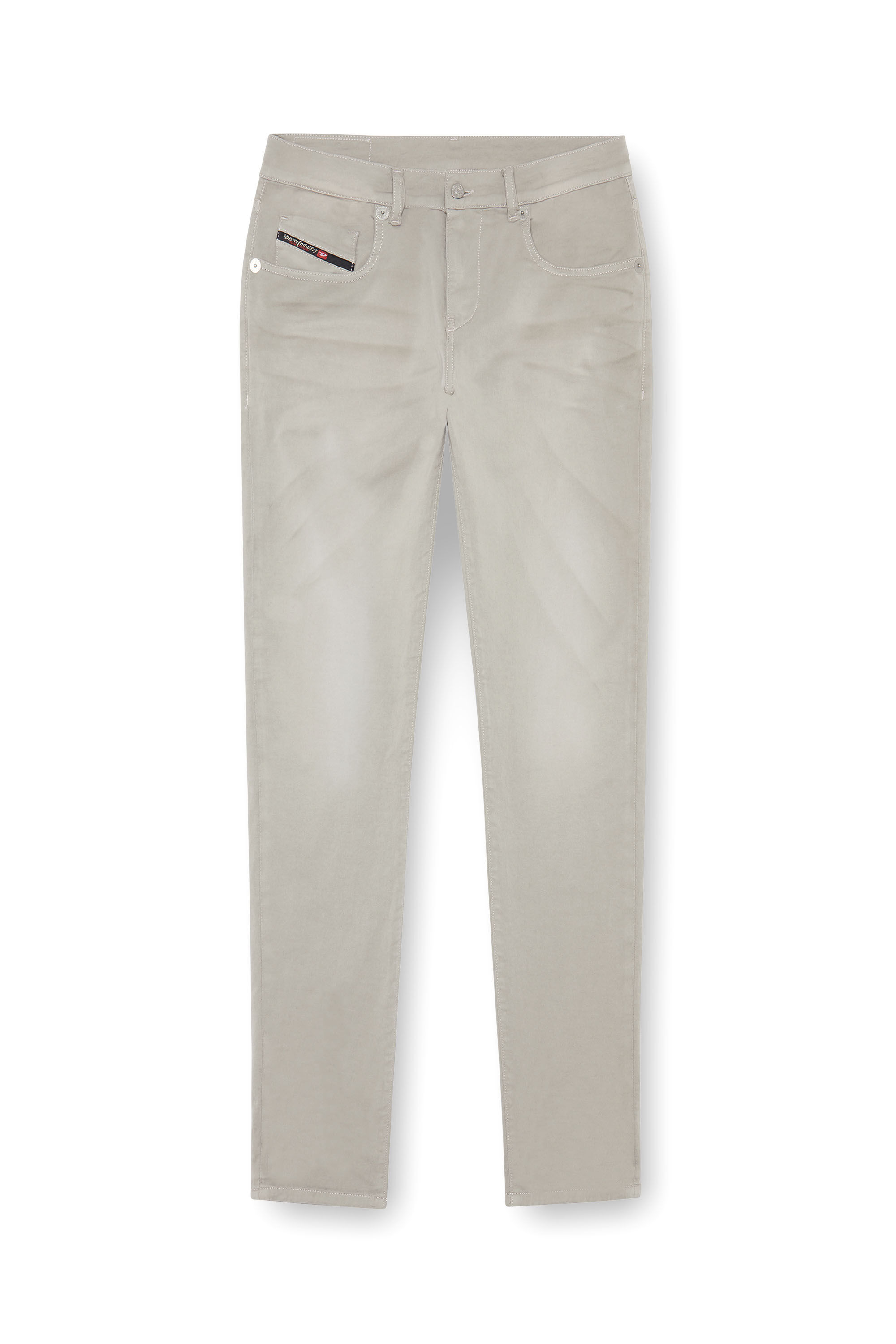 Diesel - Herren Slim 2060 D-Strukt Joggjeans® 0670M, Hellgrau - 2