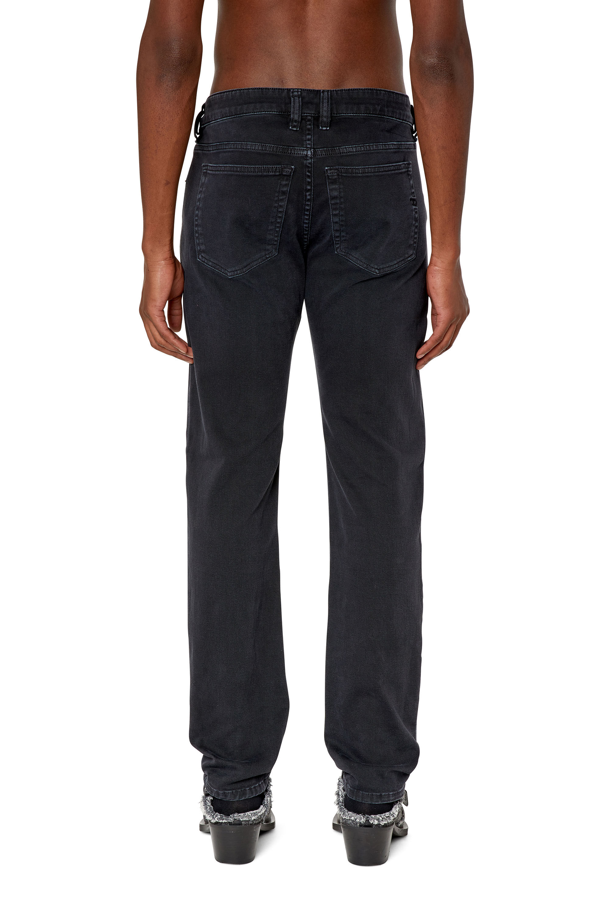 Diesel - 1979 Sleenker 0QWTX Skinny Jeans, Schwarz/Dunkelgrau - Image 4