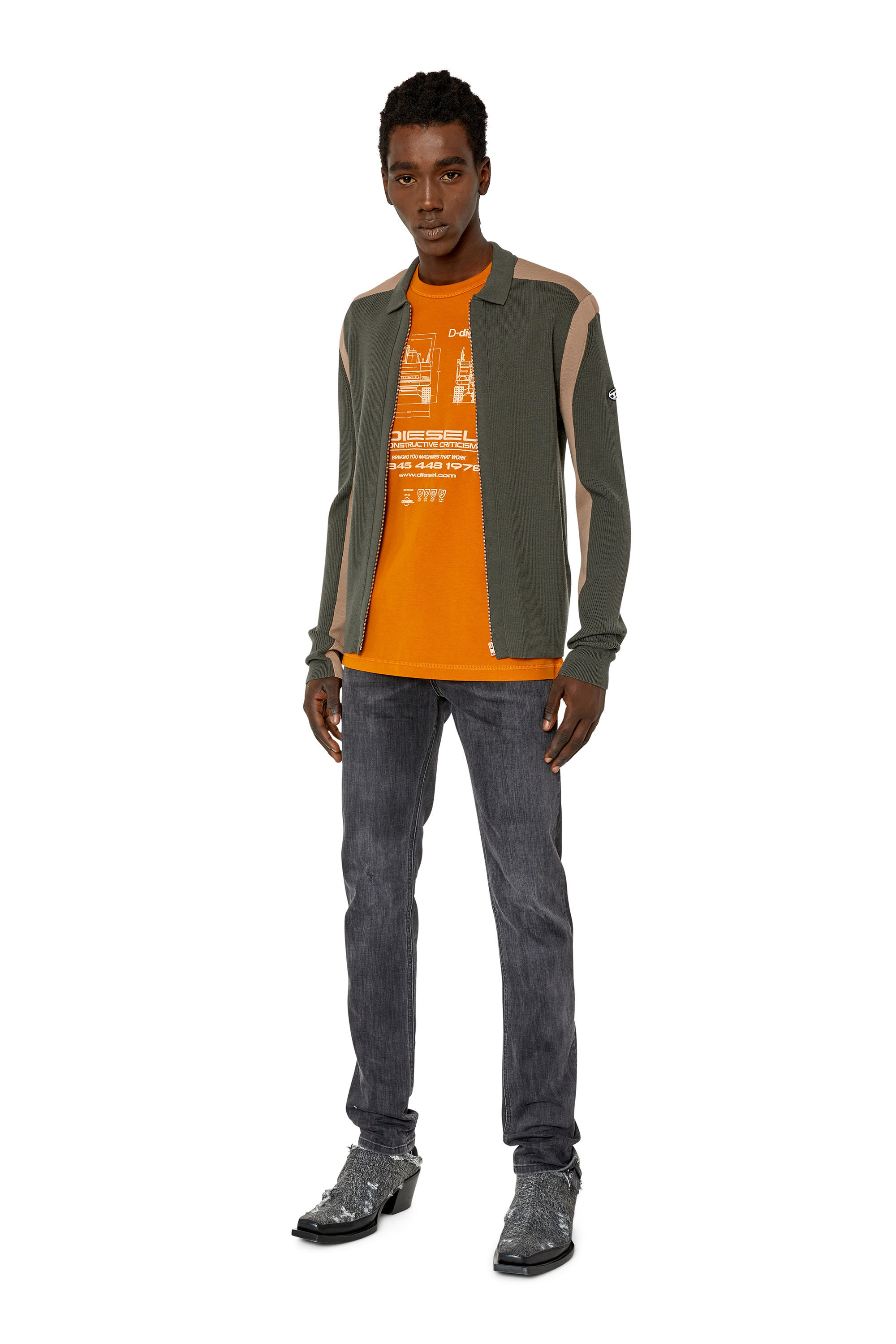 Diesel - K-ALLICE, Grau/Beige - Image 1
