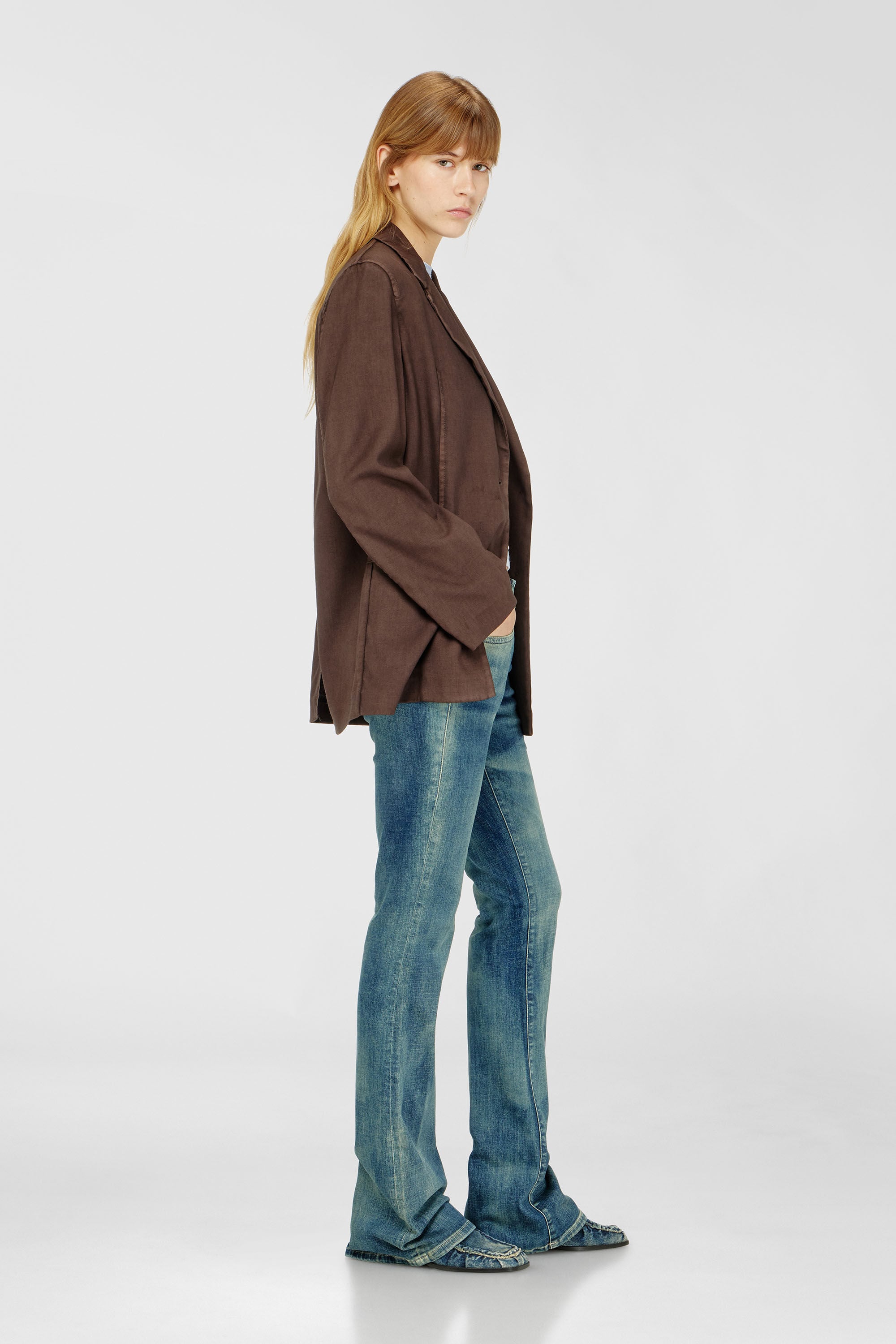 Diesel - Woman's Bootcut Jeans 1969 D-Ebbey 09P41, Medium blue - 2