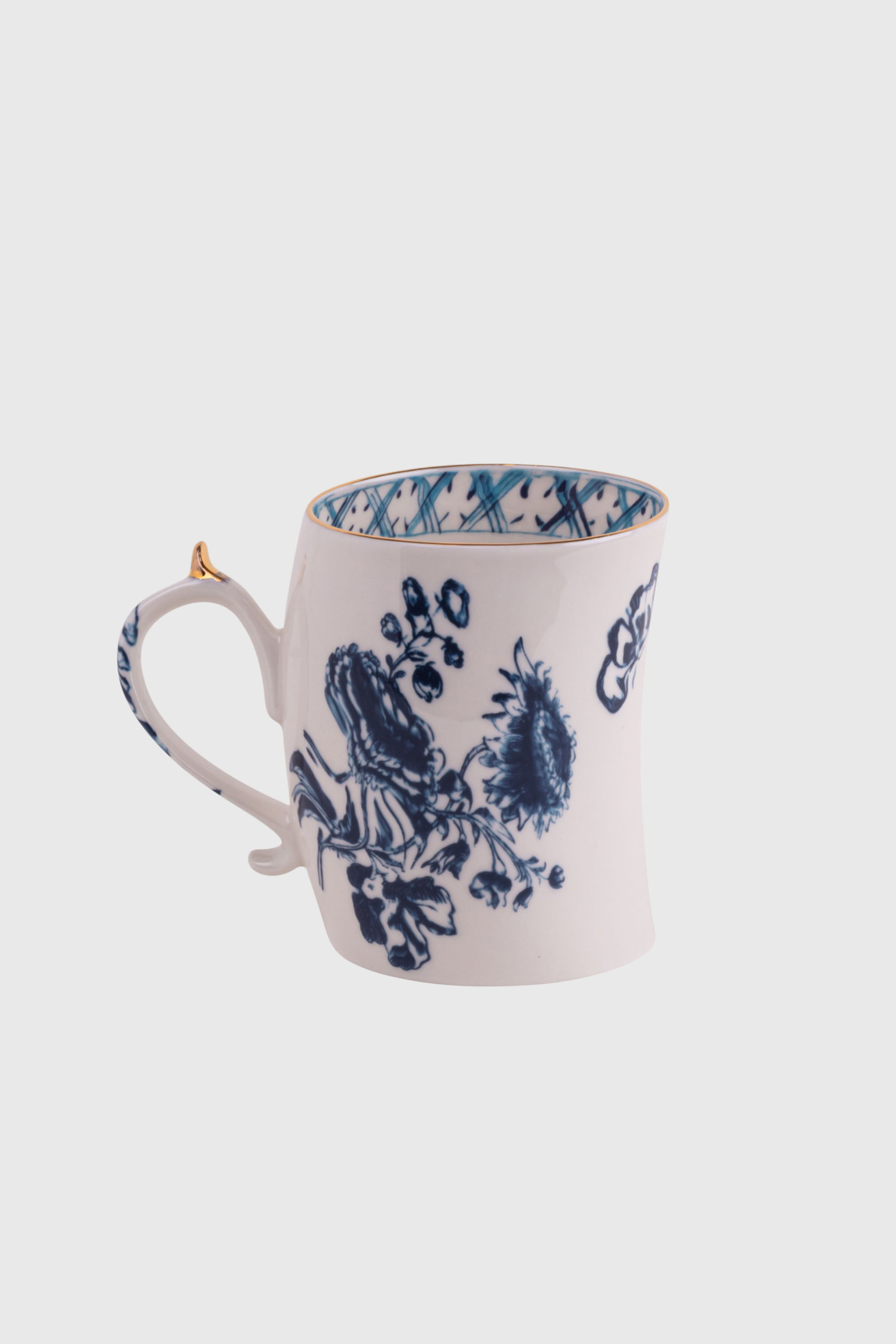 Diesel - 11256 PORCELAIN MUG "CLASSIC ON ACID" -, Unisex Porzellantasse in Weiss/Blau - 4