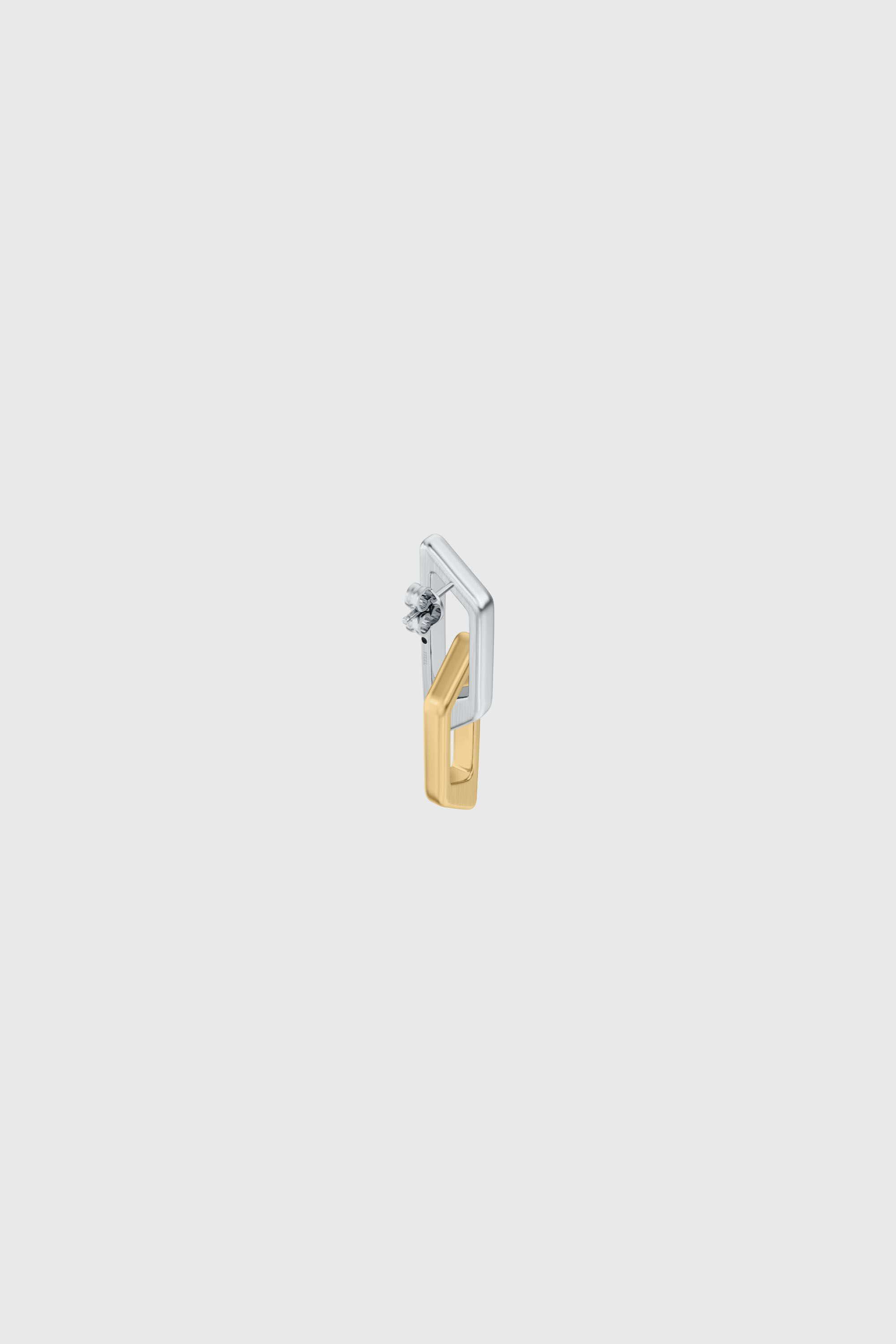 Diesel - DX1685931  JEWELLERY, Unisex Ohrh&auml;nger aus Edelstahl in Silber/Gold - 3