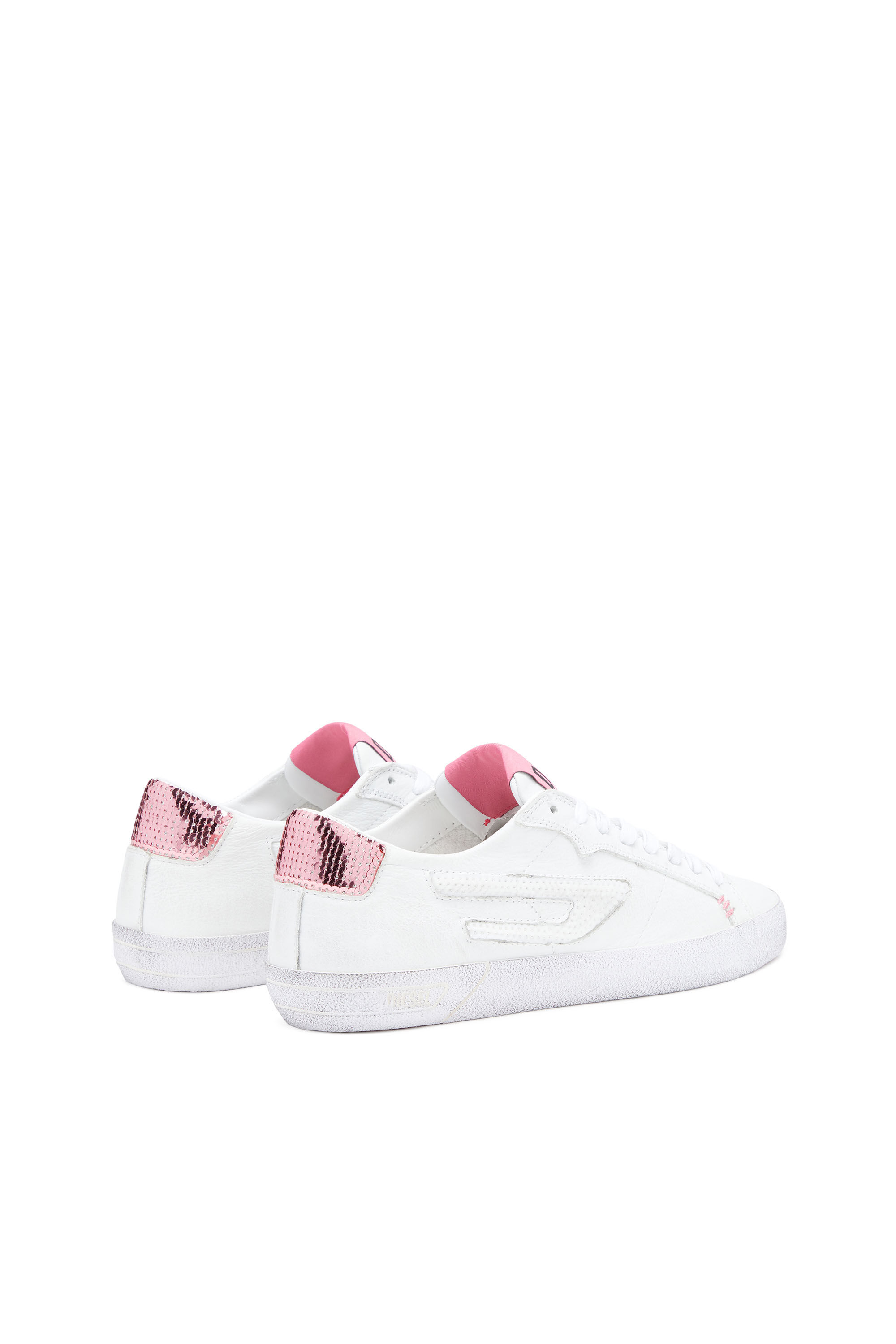 Diesel - S-LEROJI LOW X, Weiss/Rosa - Image 3