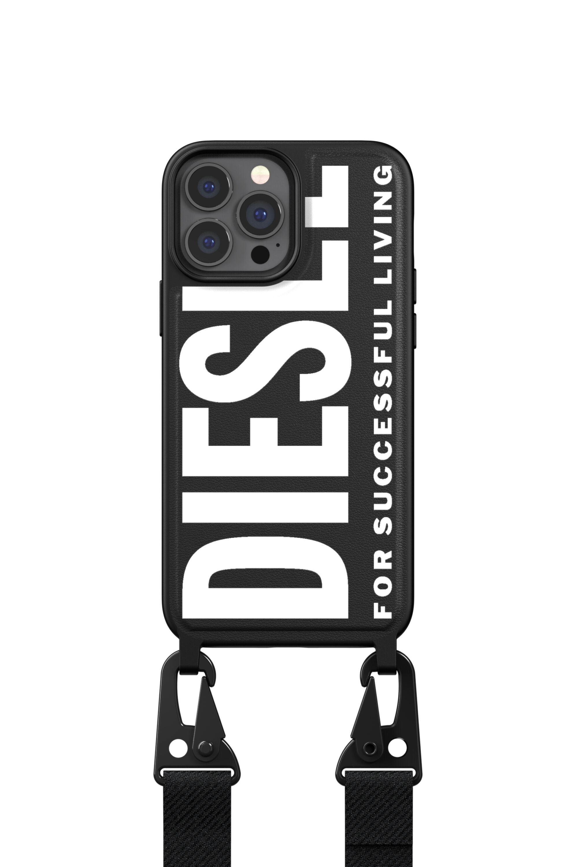 Diesel - 47170 NECKLACE CASE, Unisex Halskette case für iPhone 13 Max in Schwarz - 2