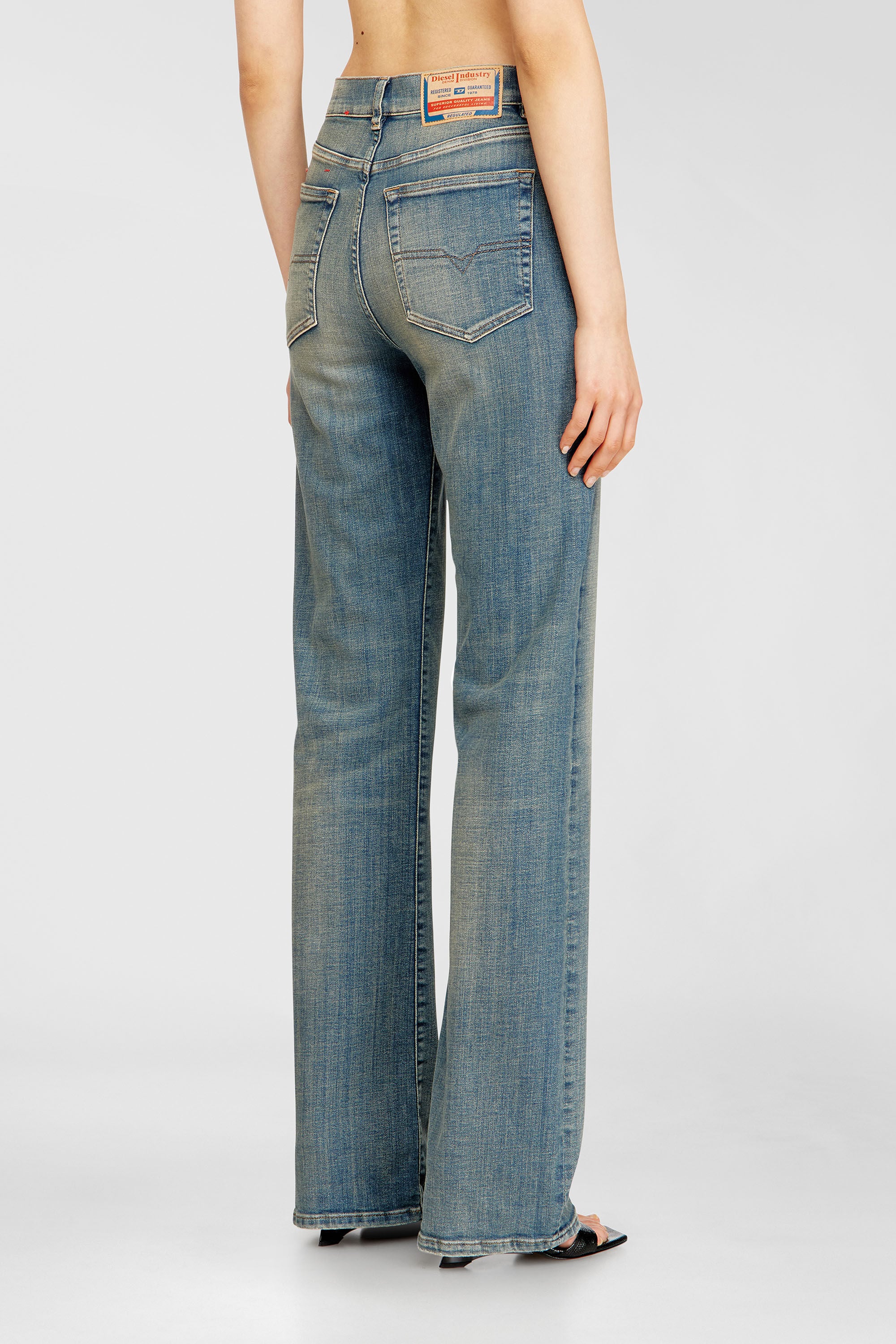 Diesel - Damen Regular Jeans 1971 D-Sent 09N32, Mittelblau - 3