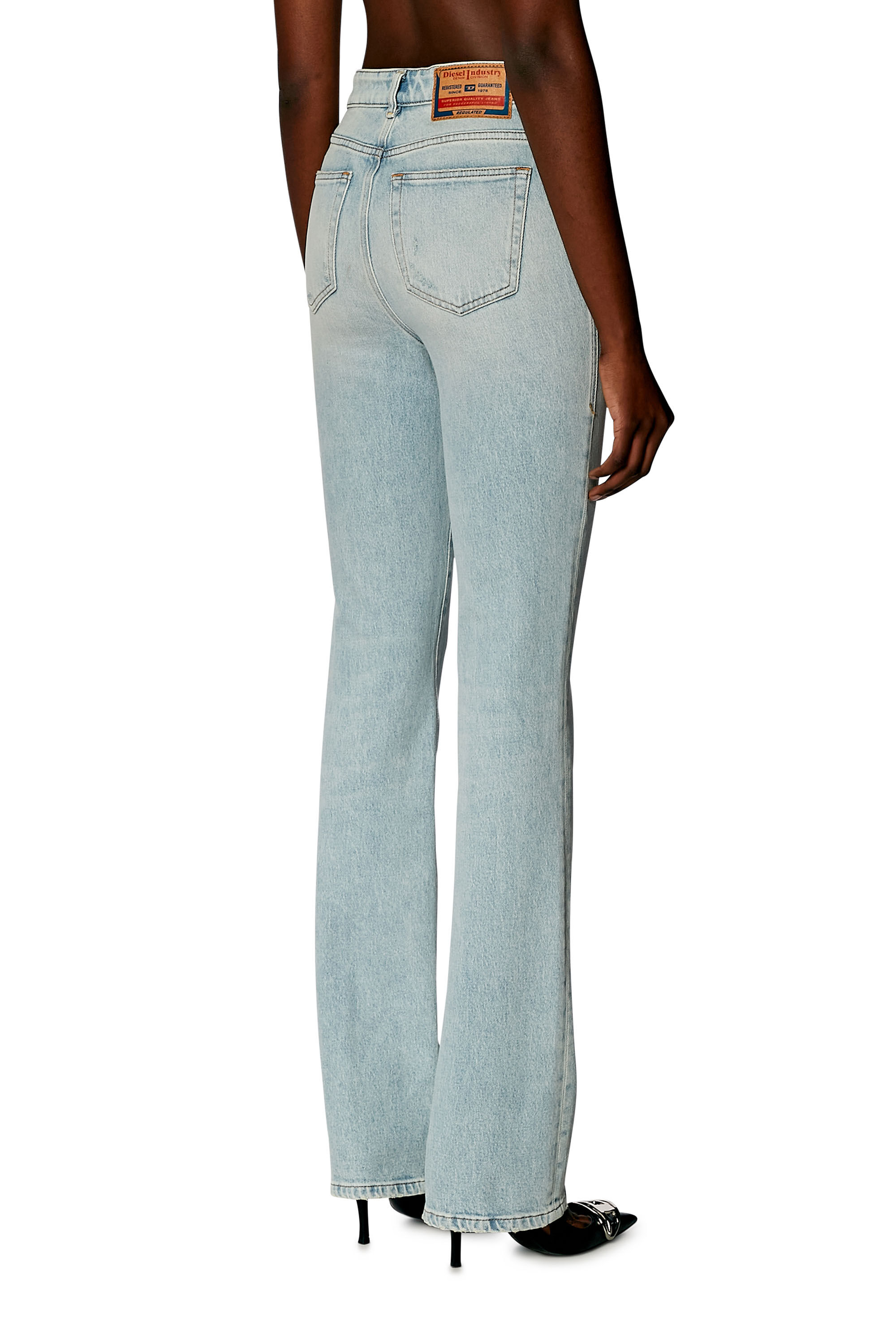 Diesel - Woman's Bootcut Jeans 2003 D-Escription 09H41, Light Blue - 3