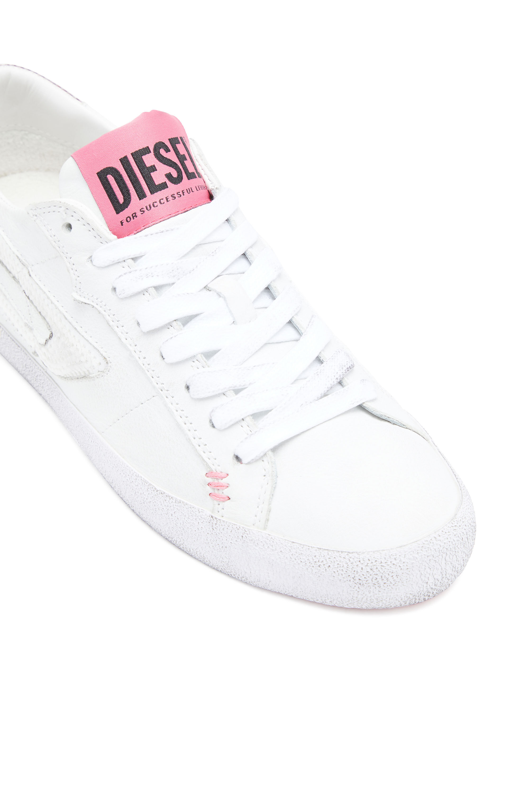 Diesel - S-LEROJI LOW X, Weiss/Rosa - Image 6