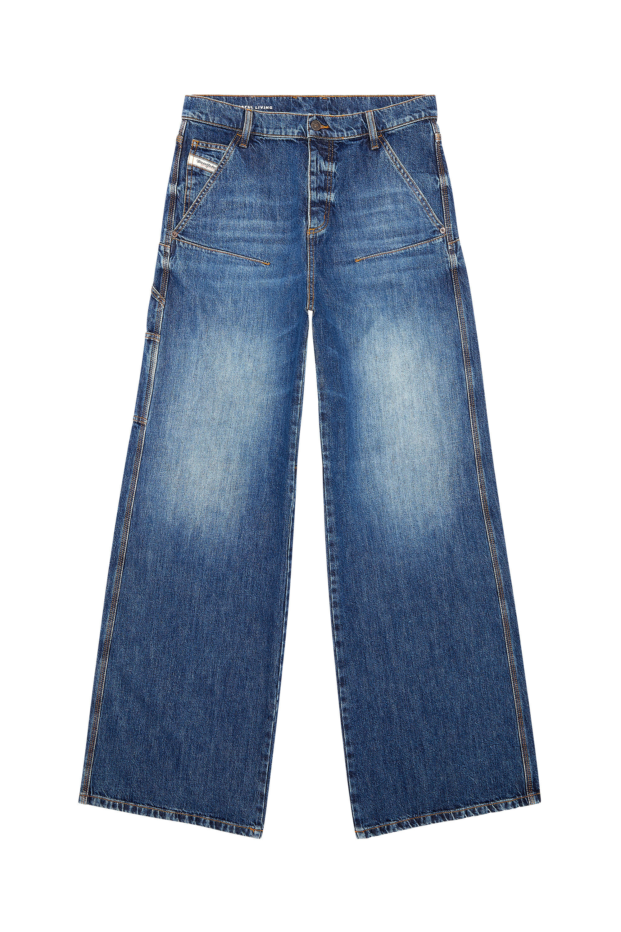 Diesel - Straight Jeans 1996 D-Sire 0HJAW, Dunkelblau - Image 2