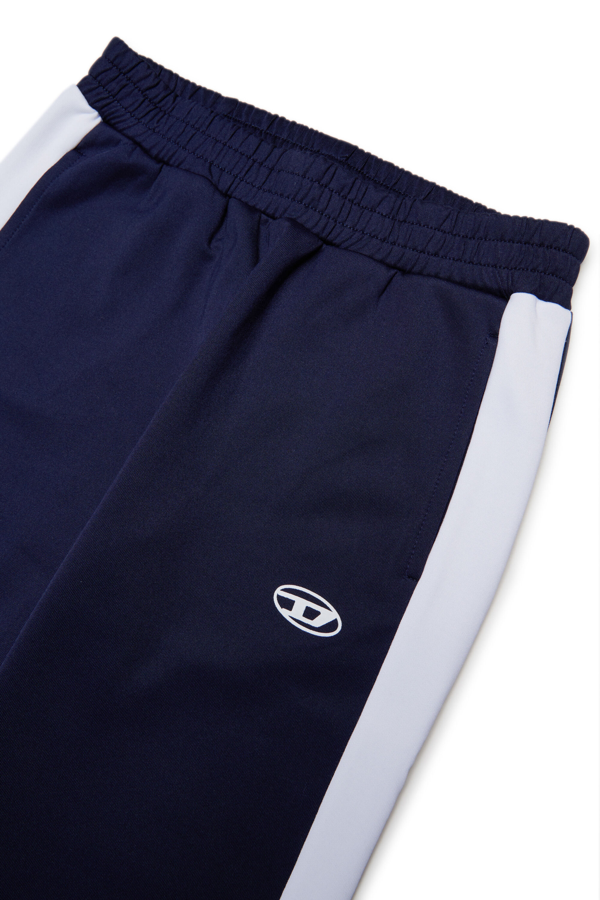 Diesel - PBOS, Herren Sweatpants mit seitlichen Streifen in Dunkelblau - 3
