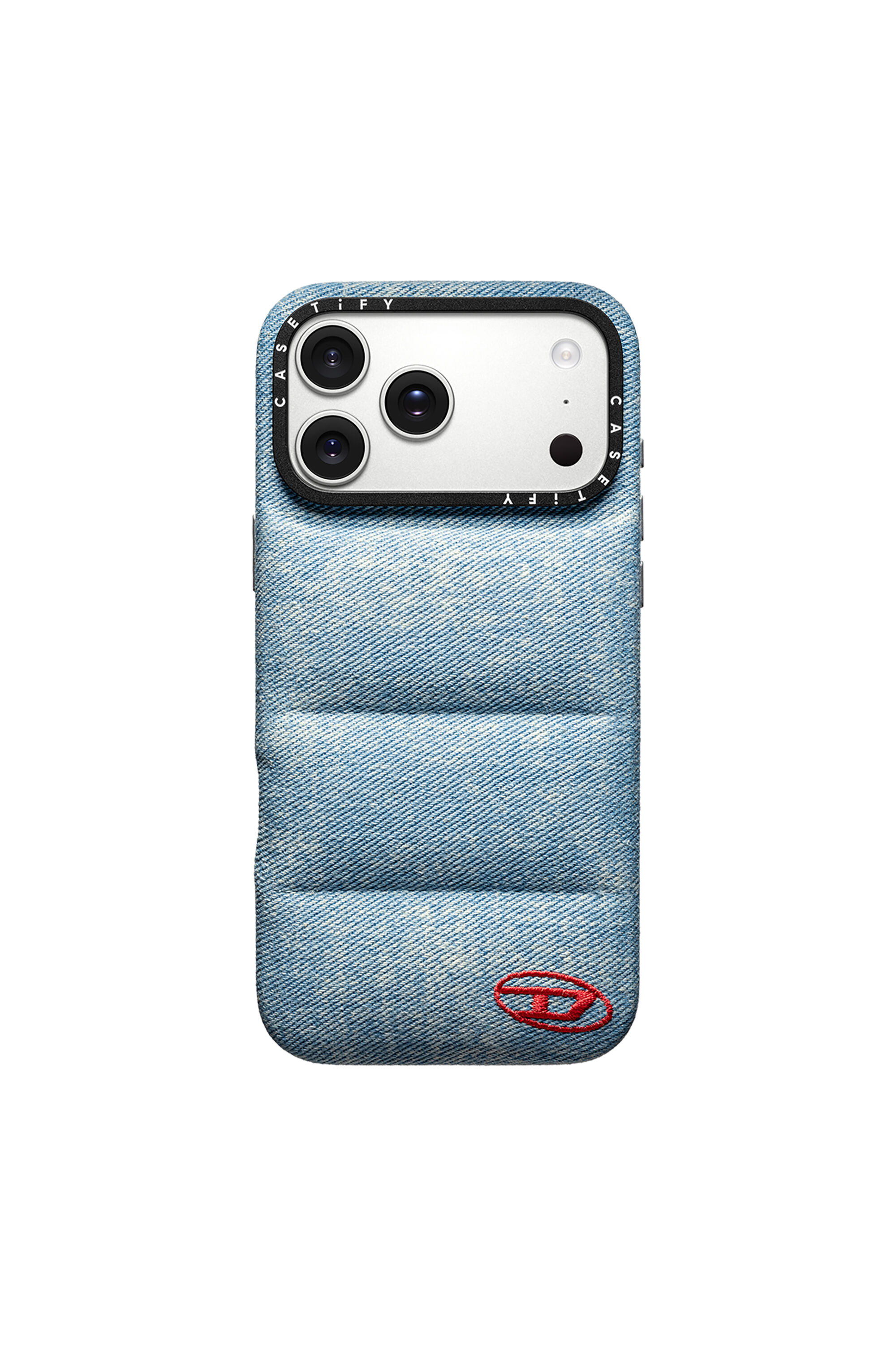Women's Puffer case for iPhone 17 Pro | Blue | Diesel