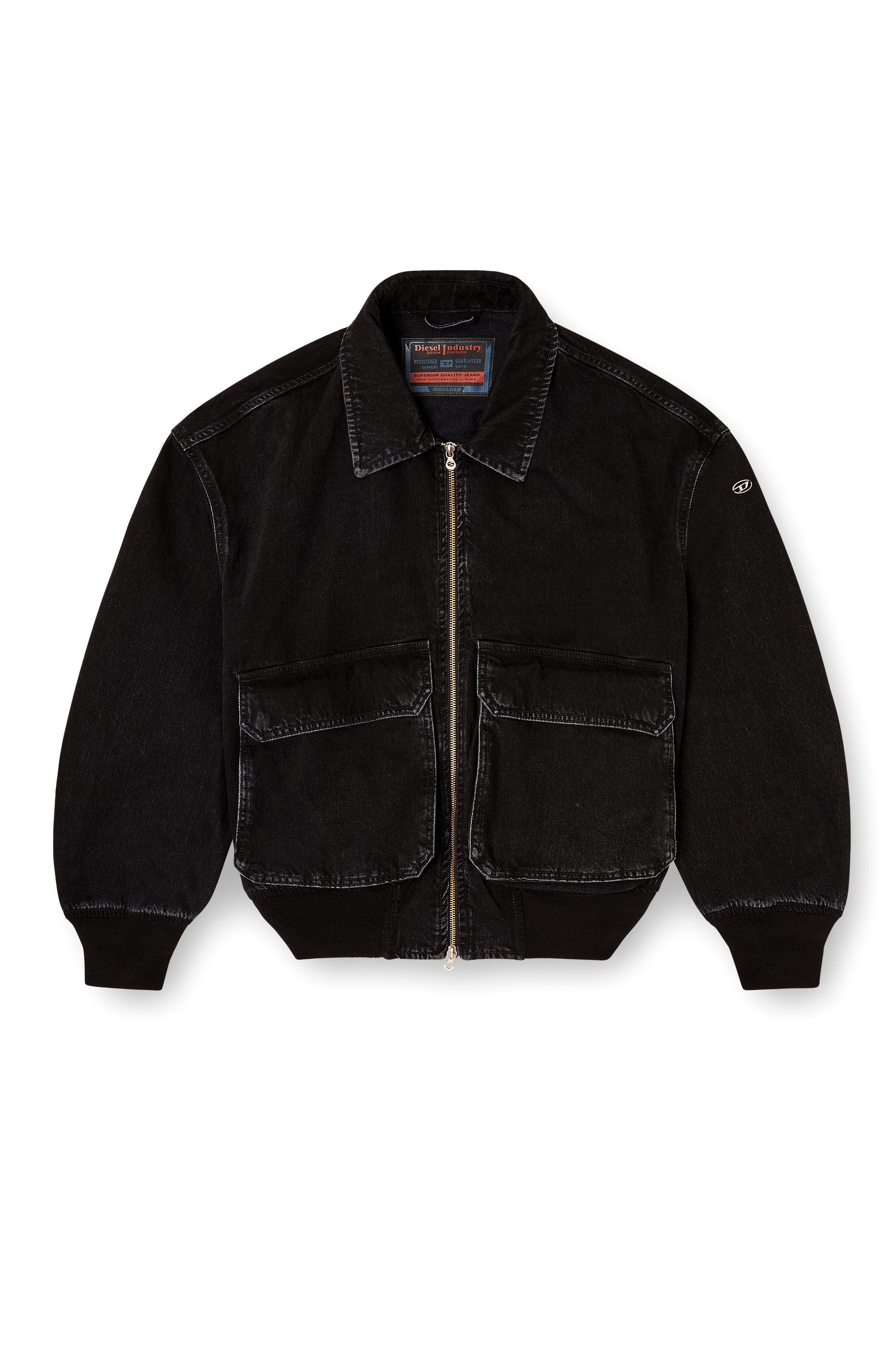Diesel - D-KURZ, Unisex Jacke aus DNA-Denim in null - 2