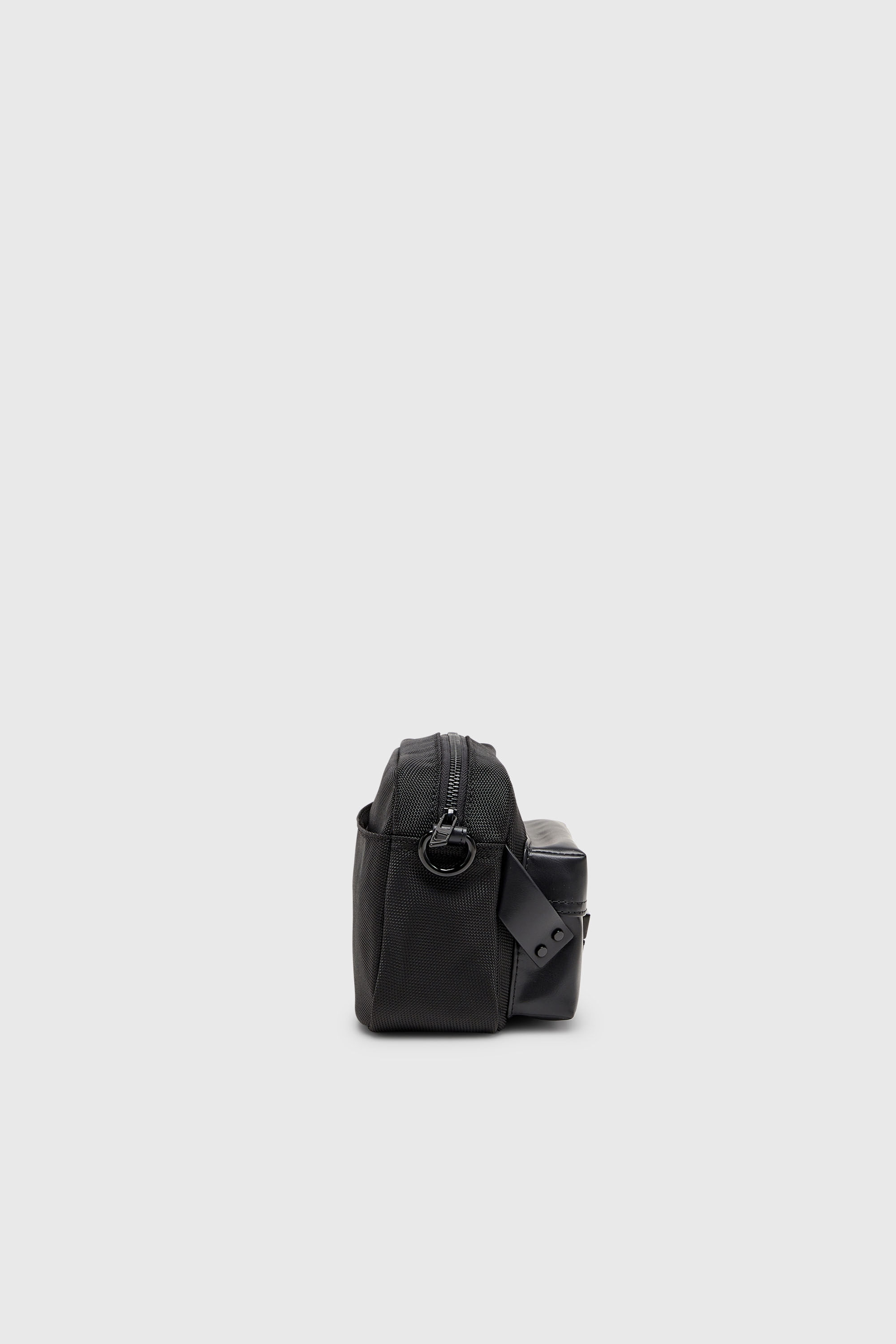 Diesel - MULTI-PKTS CAMERA BAG X, Unisex Multi-Pkts - Crossbody-Tasche aus Nylon mit Klappentasche in Schwarz - 4