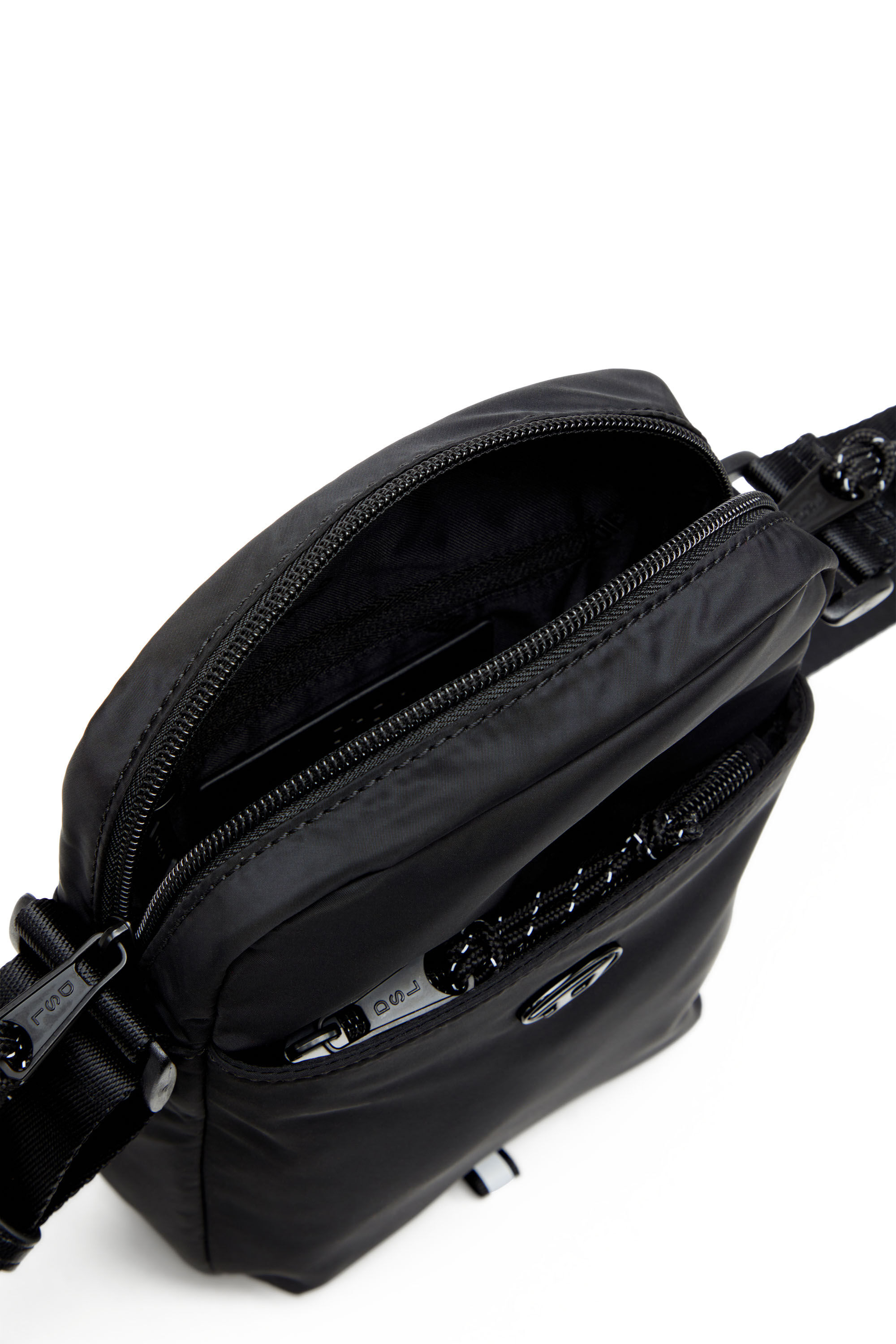 Diesel - D-PACK CROSSBODY X, Man's D-Pack-Crossbody bag in tech fabric in Black - 2