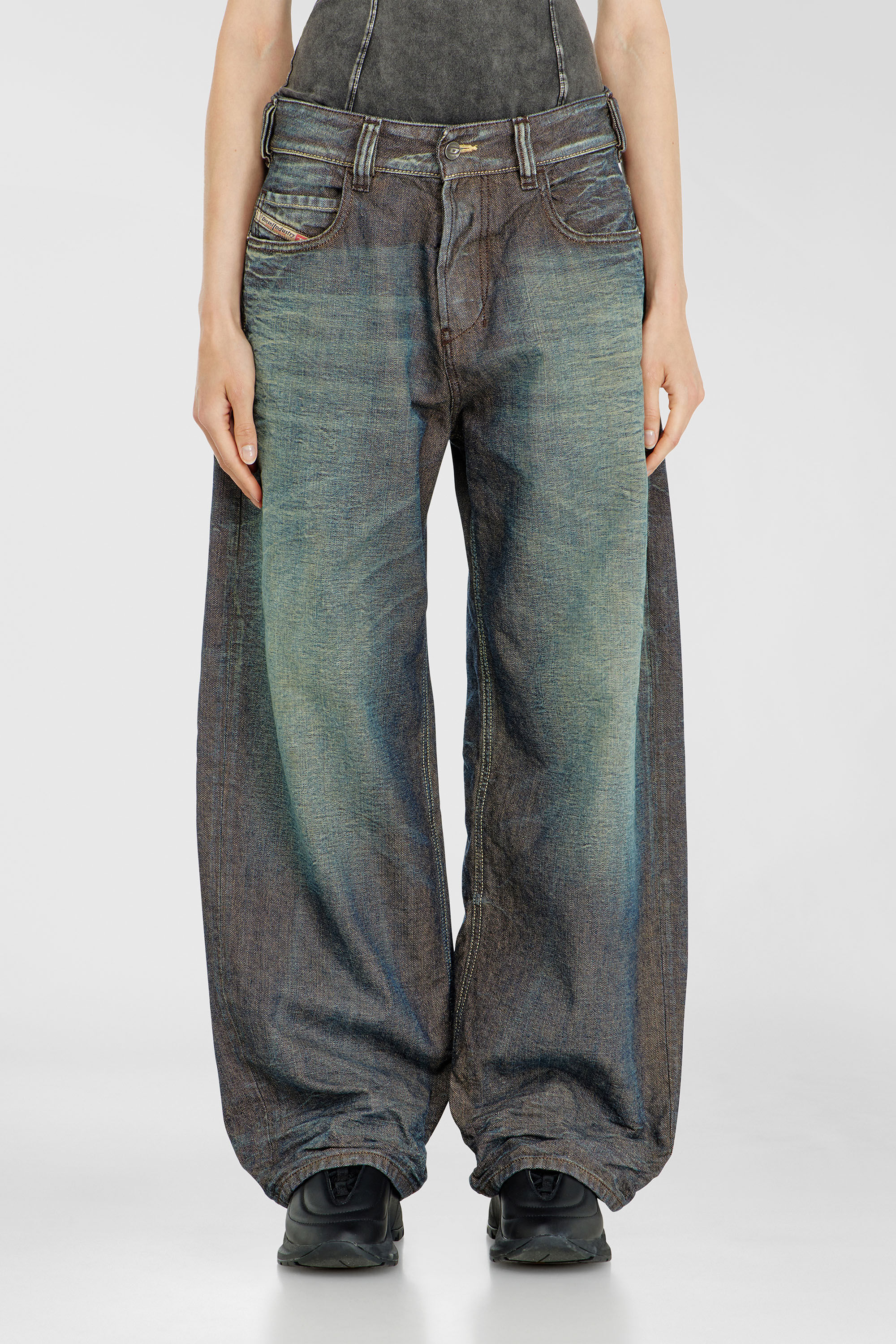Diesel - Unisex Relaxed Jeans 1997 D-Enim-M 007EM, Dunkelblau - 6