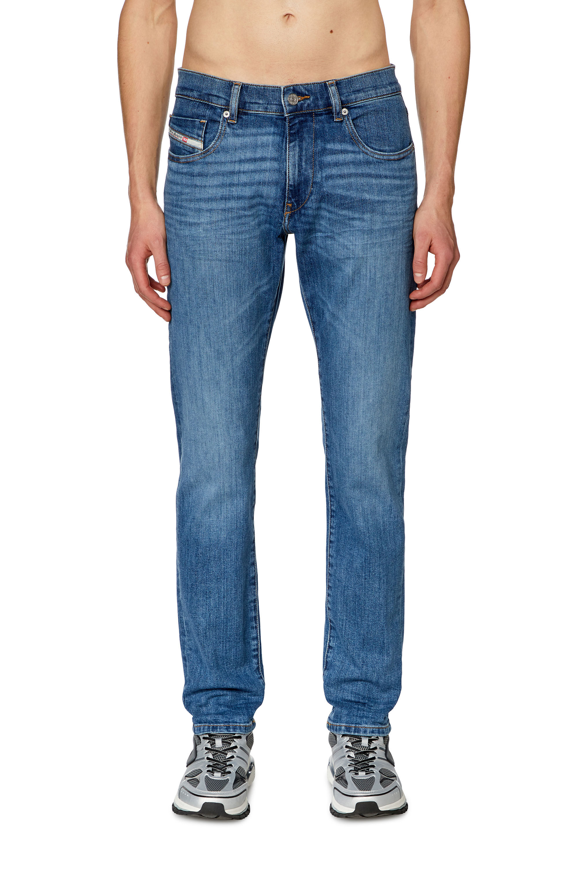 Diesel - Herren Slim Jeans 2019 D-Strukt 0KIAL, Hellblau - Image 2