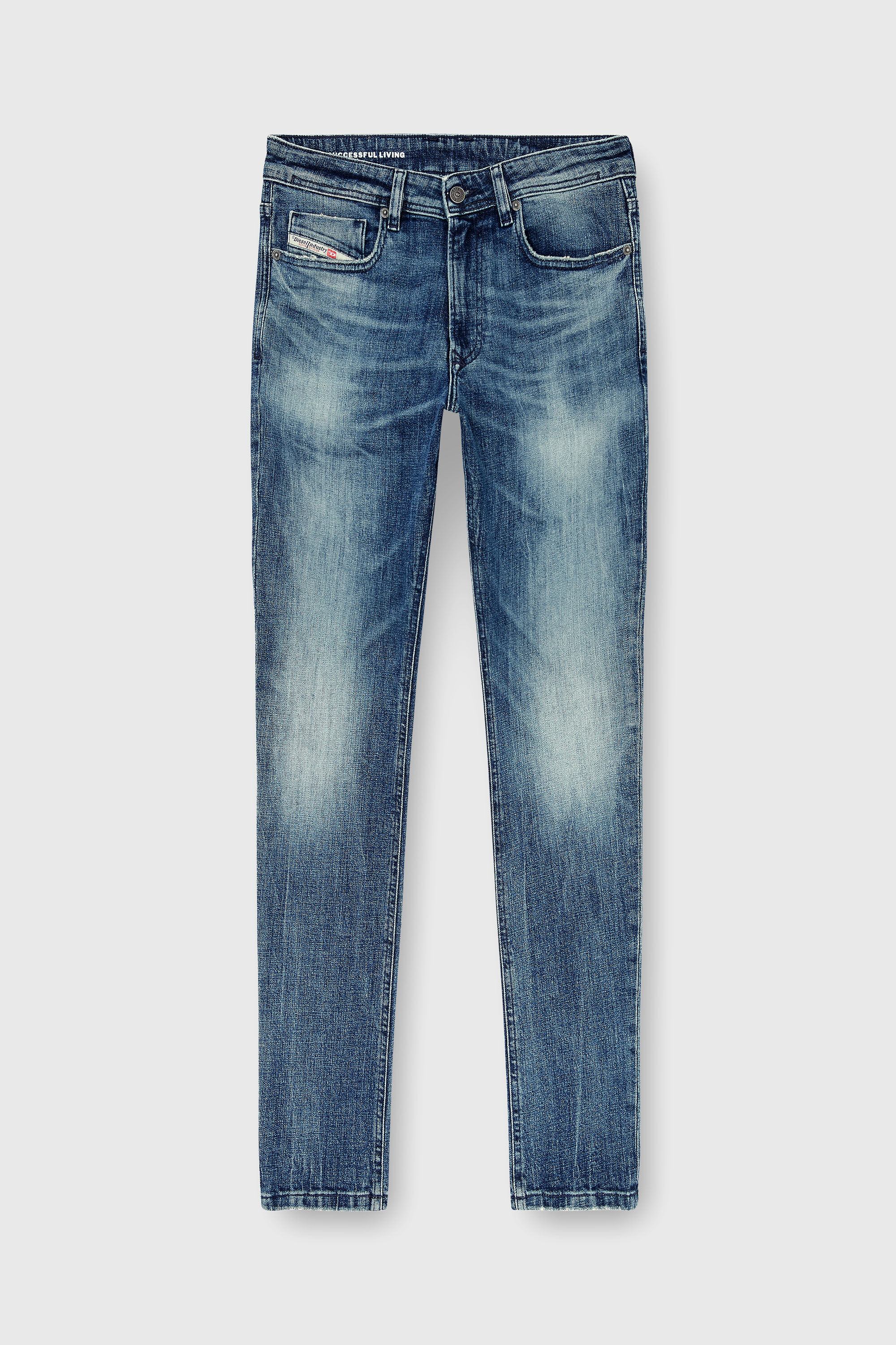 Diesel - Herren Skinny Jeans 1979 Sleenker 0KBBE, Mittelblau - 6