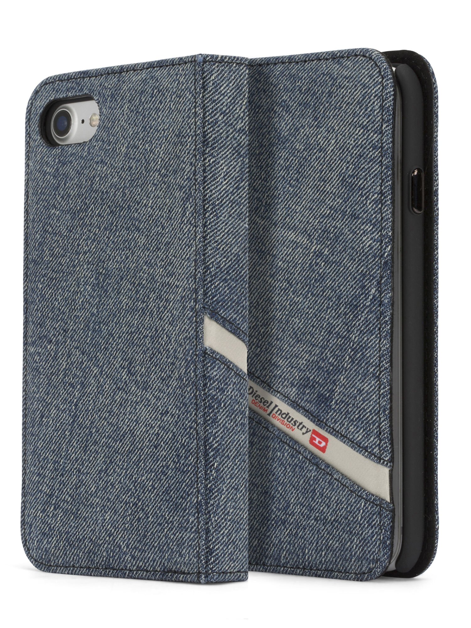 DENIM IPHONE 8 PLUS/7 PLUS FOLIO, Jeansblau