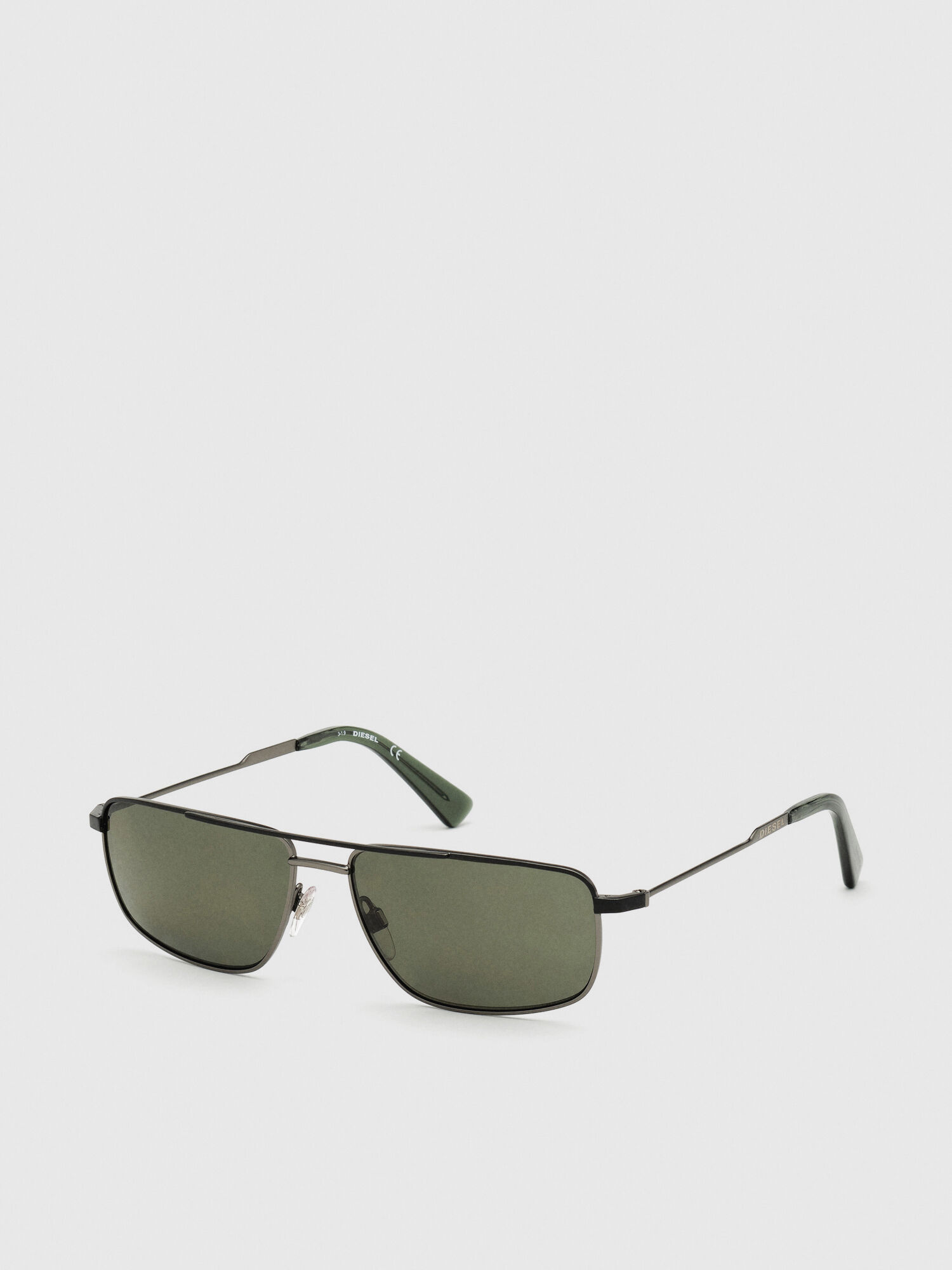 Diesel - DL0308, Herren Navigatorbrille mit polarisierten Linsen in Schwarz/Grau - 2