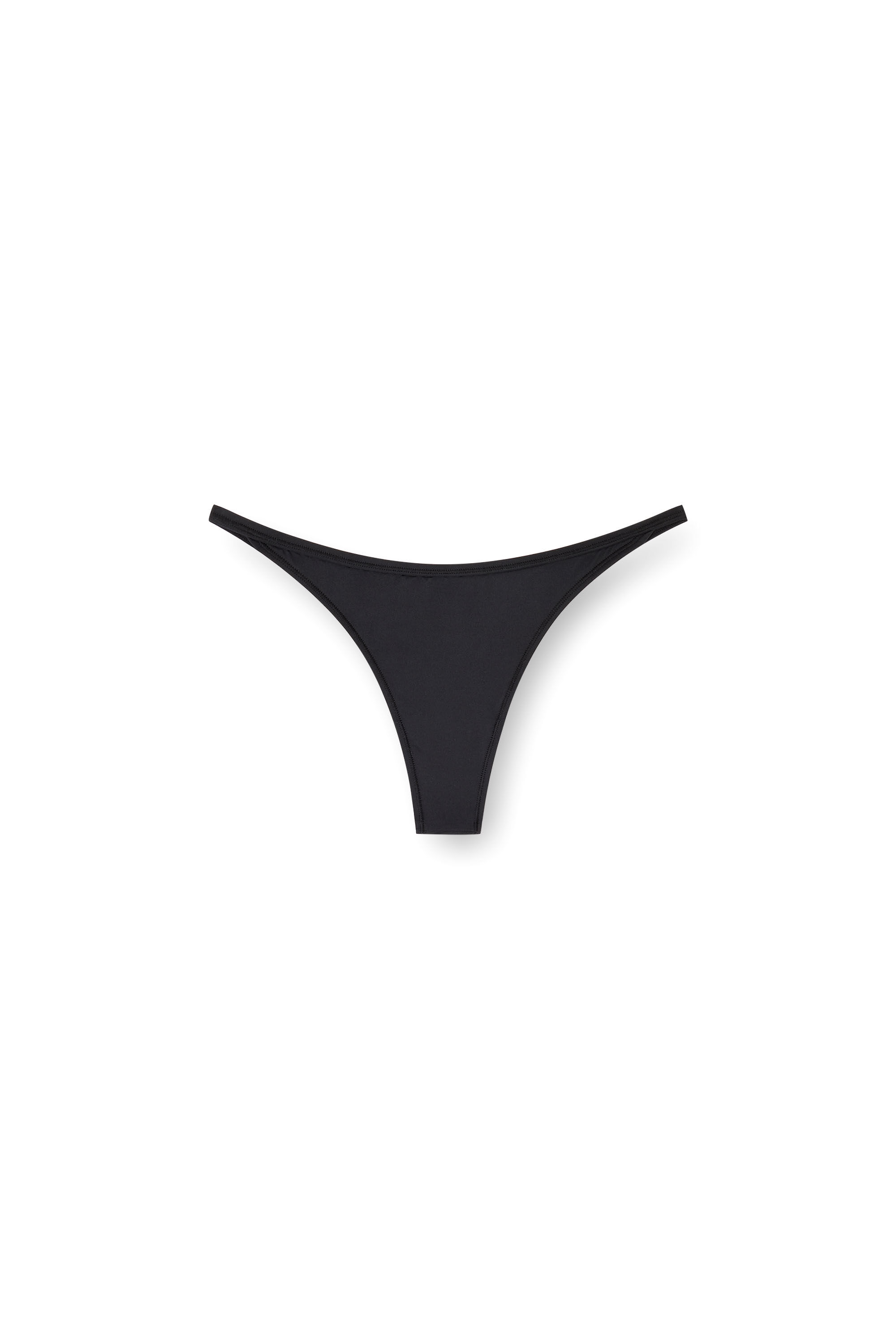 Diesel - ADRIENNE-UTLT, Damen Nylon-String mit Metall-Oval D Detail in Schwarz - 2