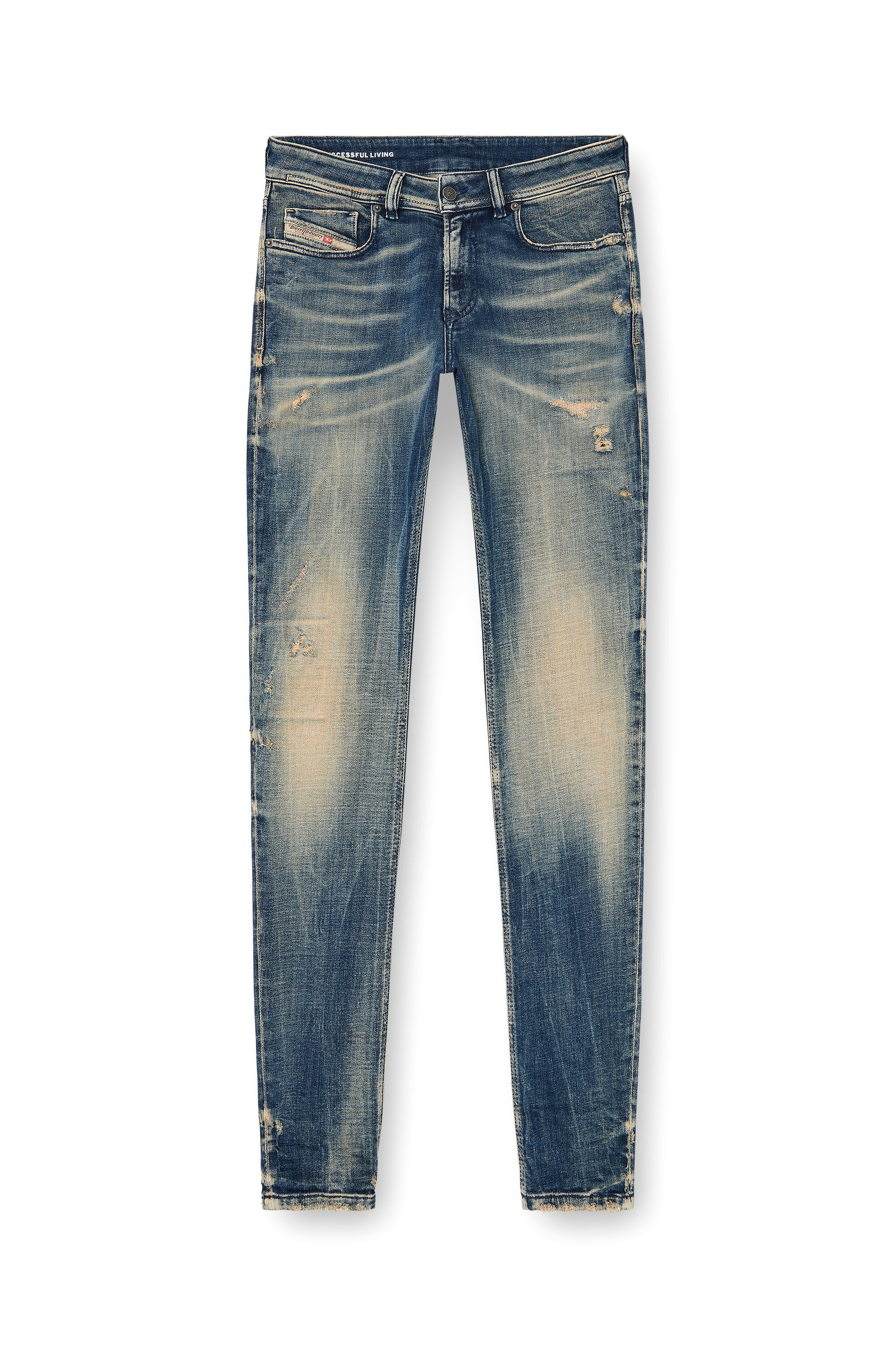 Diesel - Herren Skinny Jeans 1979 Sleenker 09P68, Dunkelblau - 6