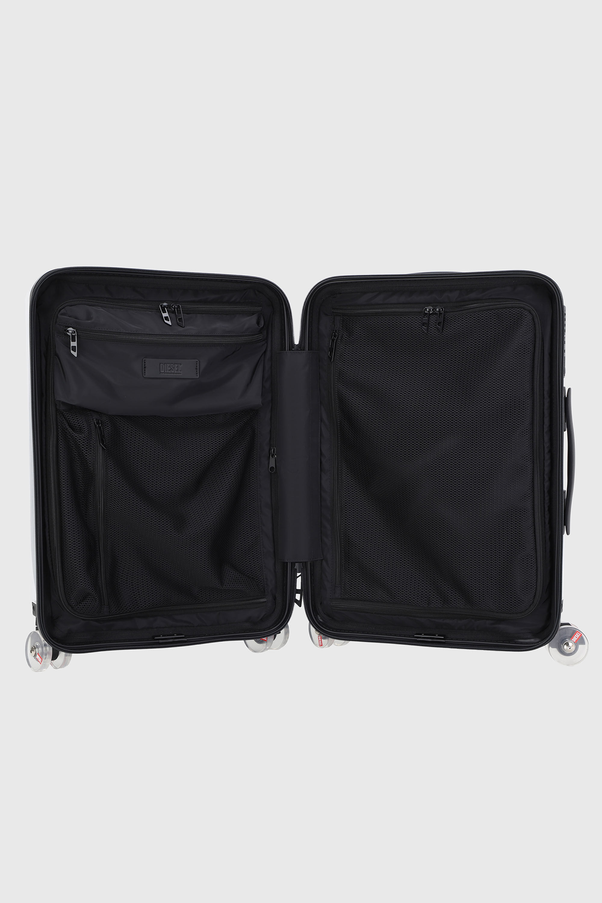 Diesel - LU0036 HARD LUGGAGE - DSL009, Unisex Koffer mit transparentem Logo Gr&ouml;&szlig;e S in Blau - 3
