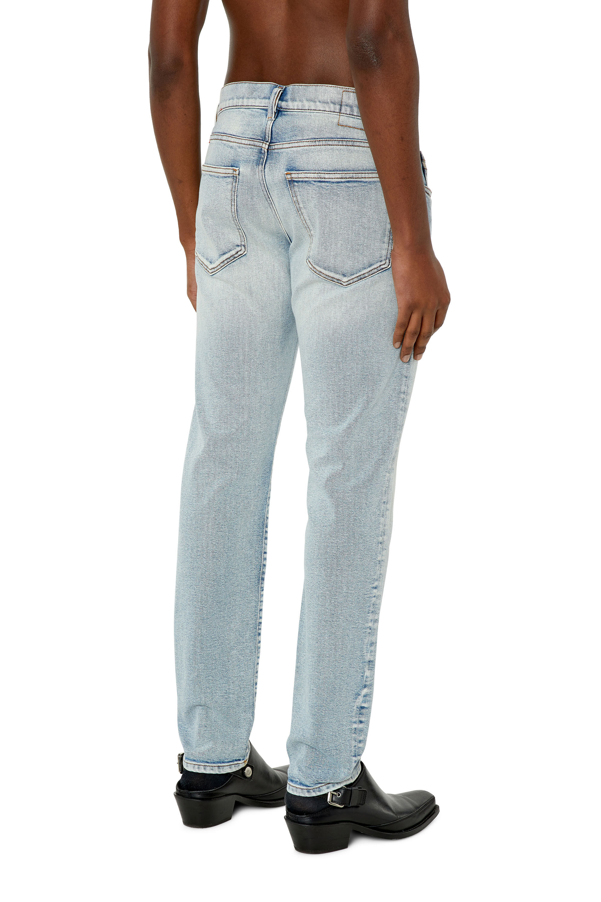 Diesel - Slim Jeans 2019 D-Strukt 9C08L, Hellblau - Image 4