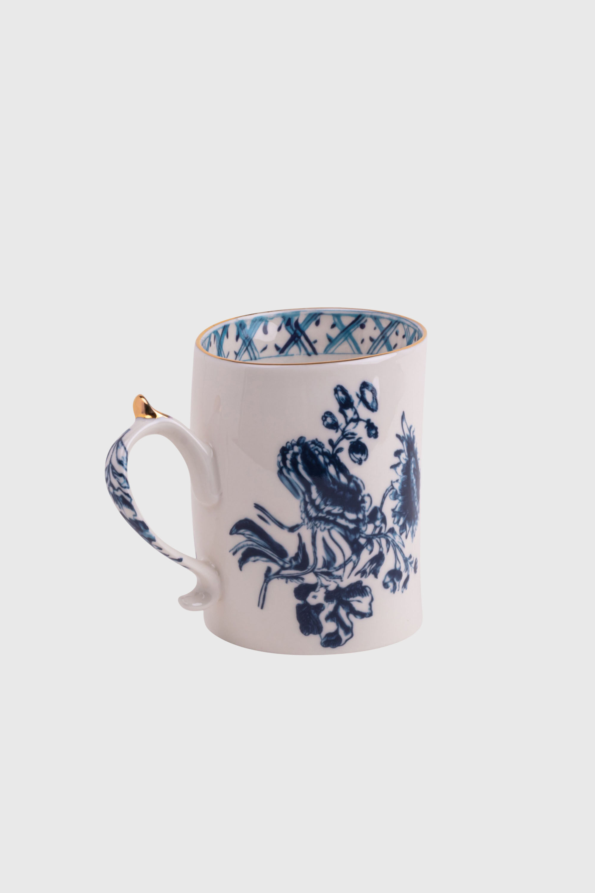Diesel - 11256 PORCELAIN MUG "CLASSIC ON ACID" -, Unisex Porzellantasse in Weiss/Blau - 5