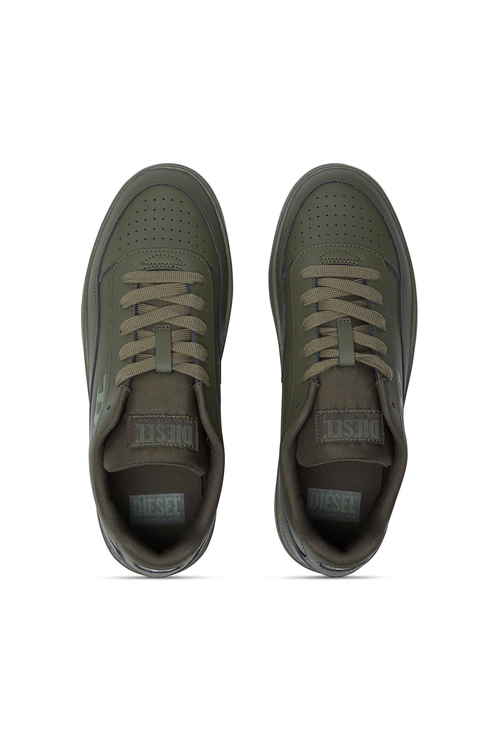 Diesel - S-TRACKER-D LOW, Herren S-Tracker-D-Low-Top-Sneakers in Olivgrün - 4