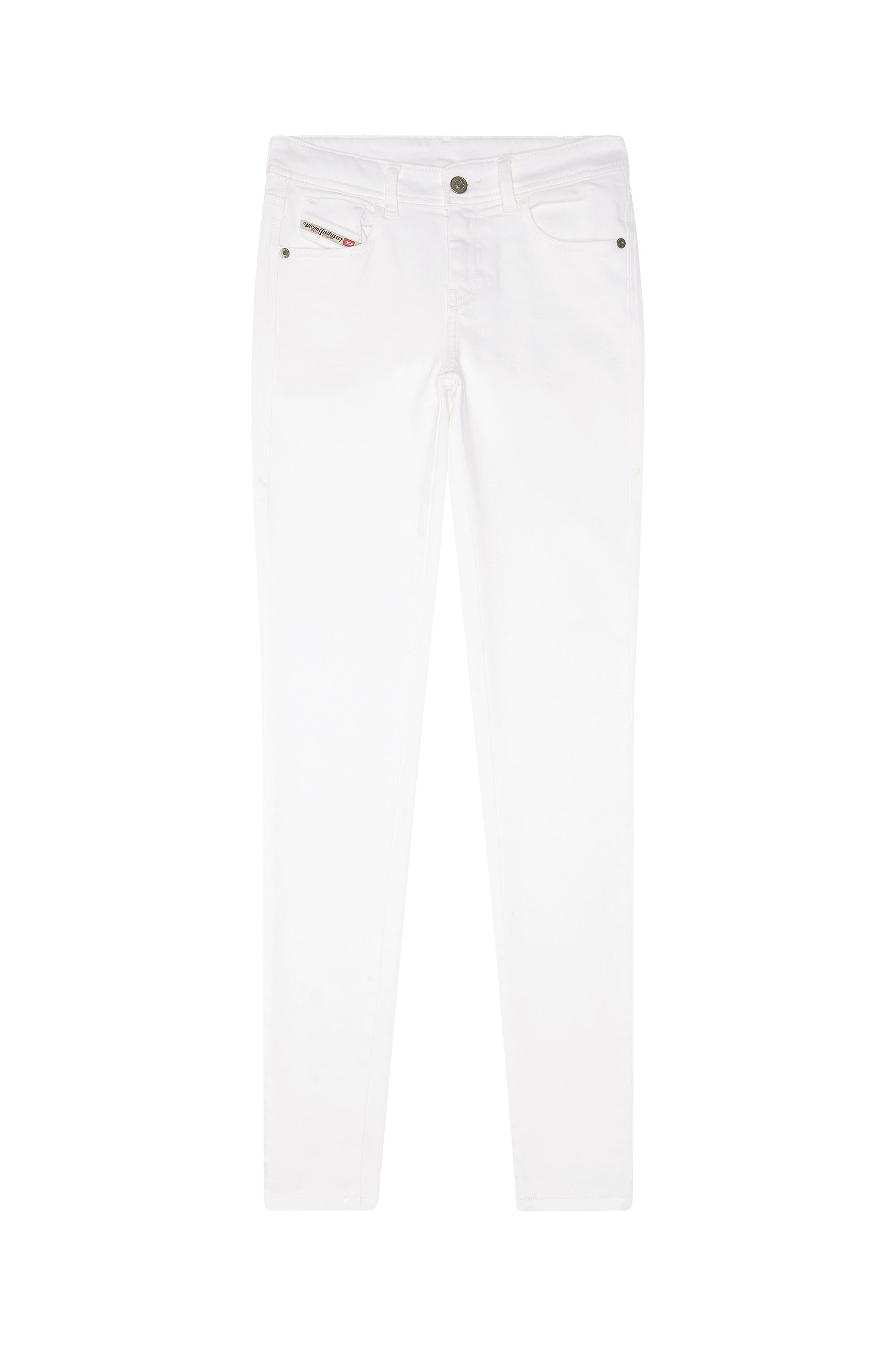 Diesel - Super skinny Jeans 2017 Slandy 09F90, Weiß - Image 2