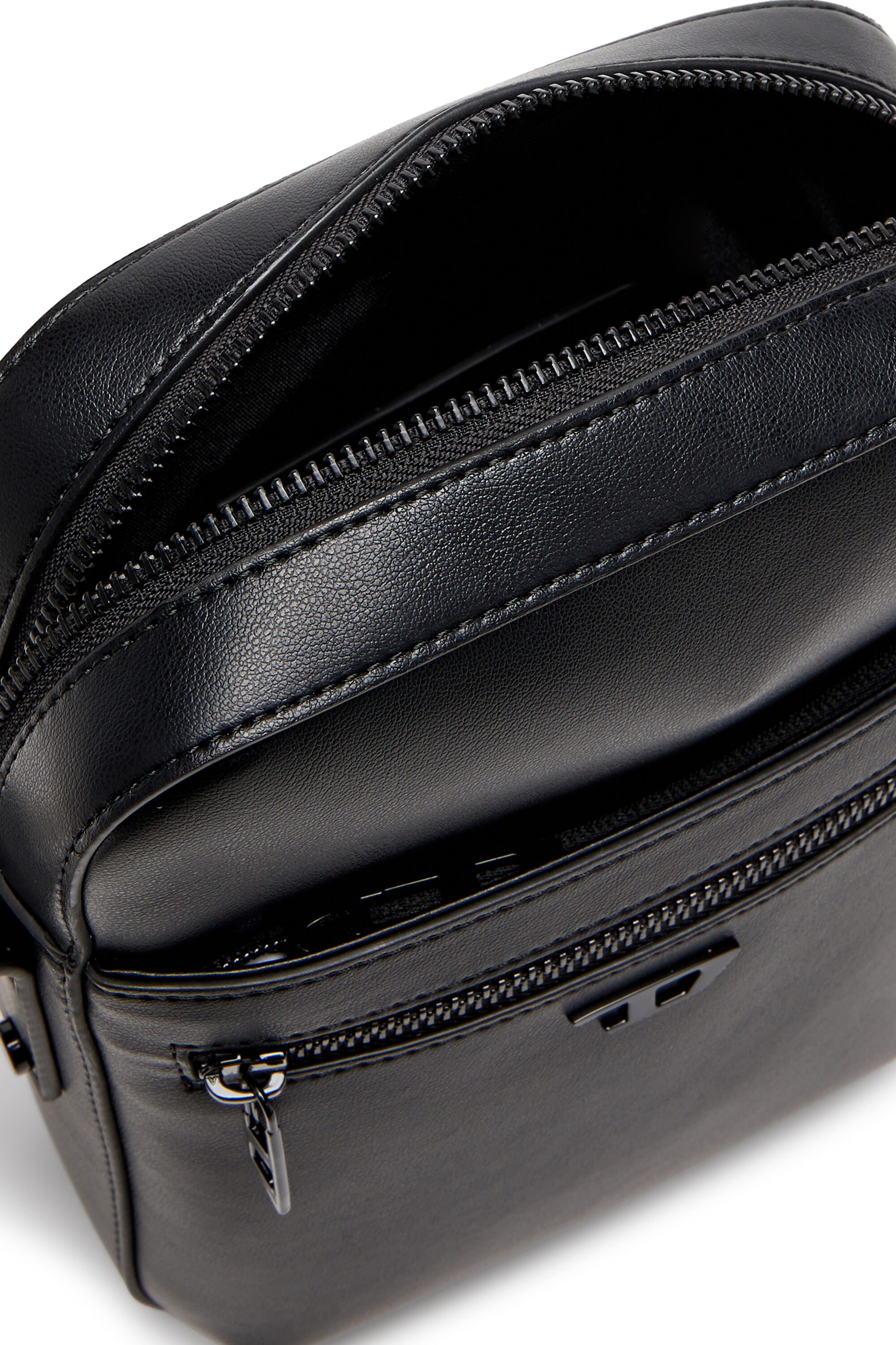 Diesel - RIVET-D CROSSBODY, Herren Rivet-D - Crossbody-Tasche aus PU mit Nieten-Details in Schwarz - 3