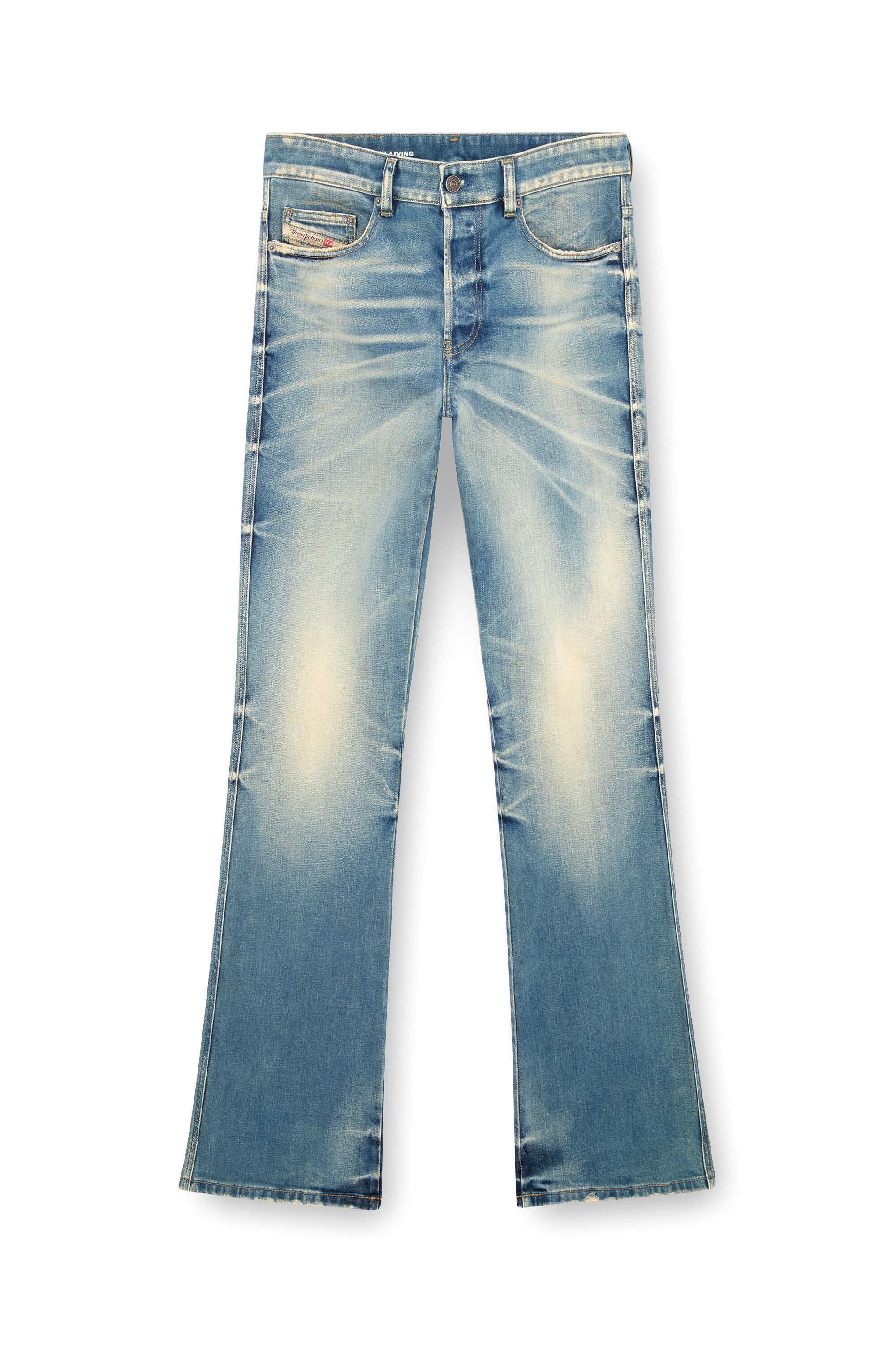 Diesel - Herren Bootcut Jeans 1998 D-Buck 09J62, Mittelblau - Image 2