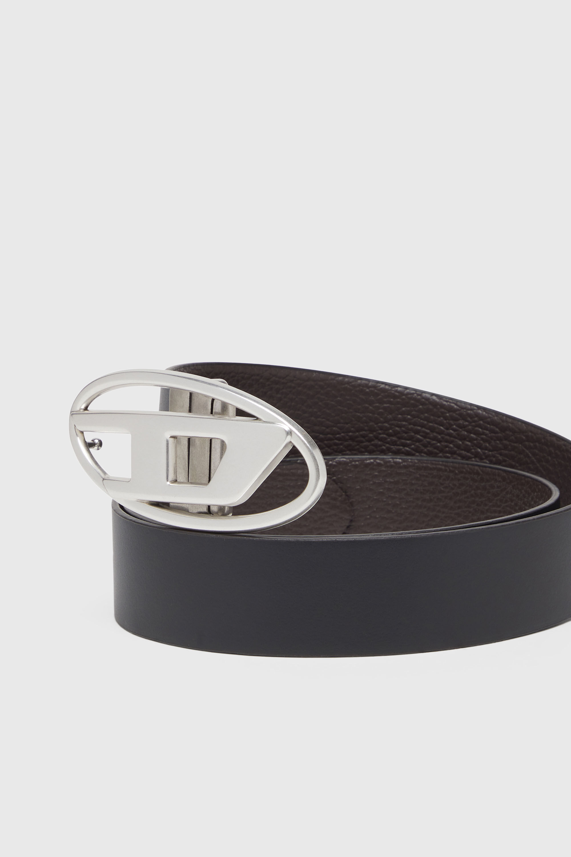 Diesel - B-1DR REV II, Herren 3.9cm G&uuml;rtel aus Leder zum Wenden in Braun/Schwarz - 3
