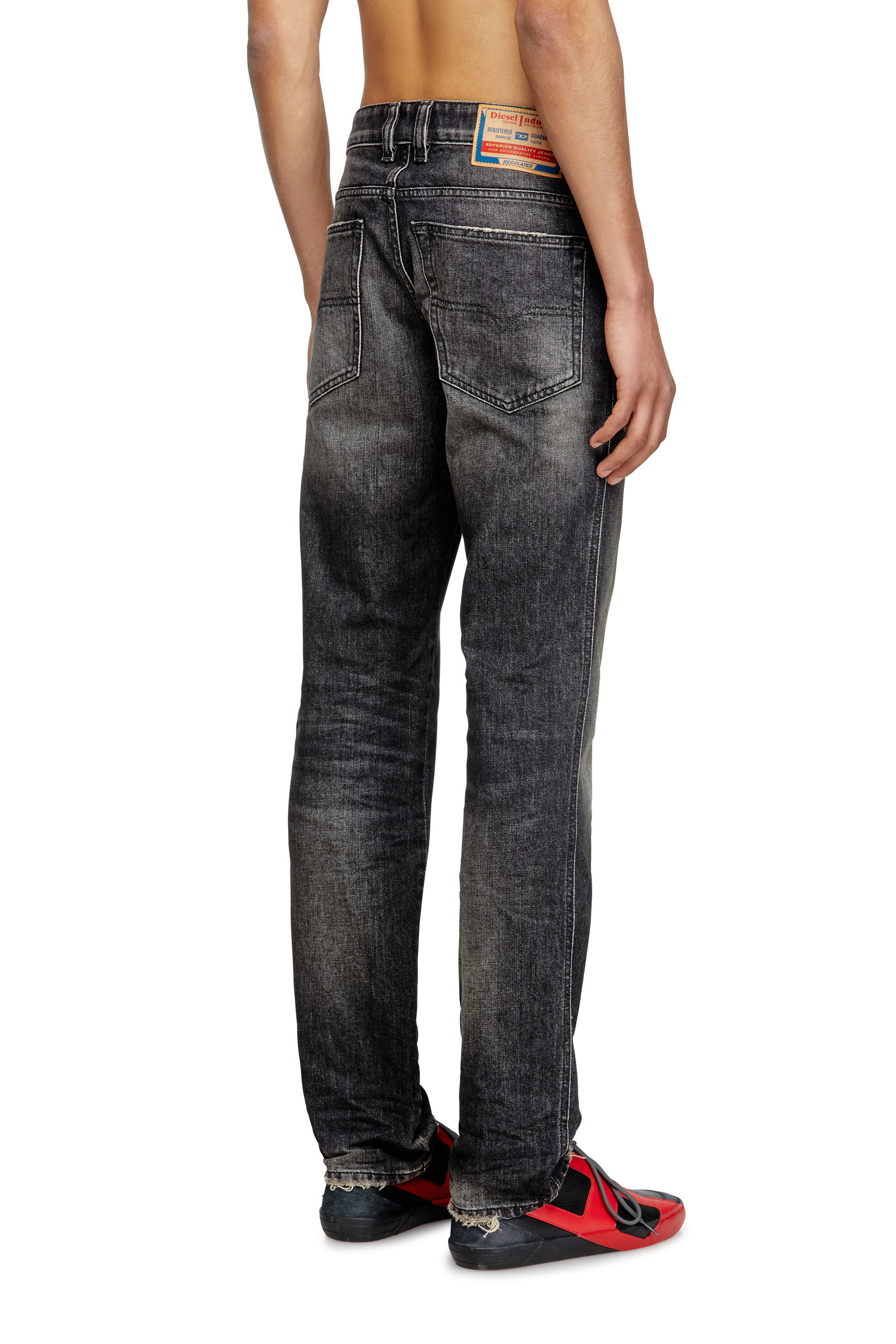 Diesel - Herren Slim Jeans 1993 D-Vyl 09M54, Schwarz/Dunkelgrau - 4