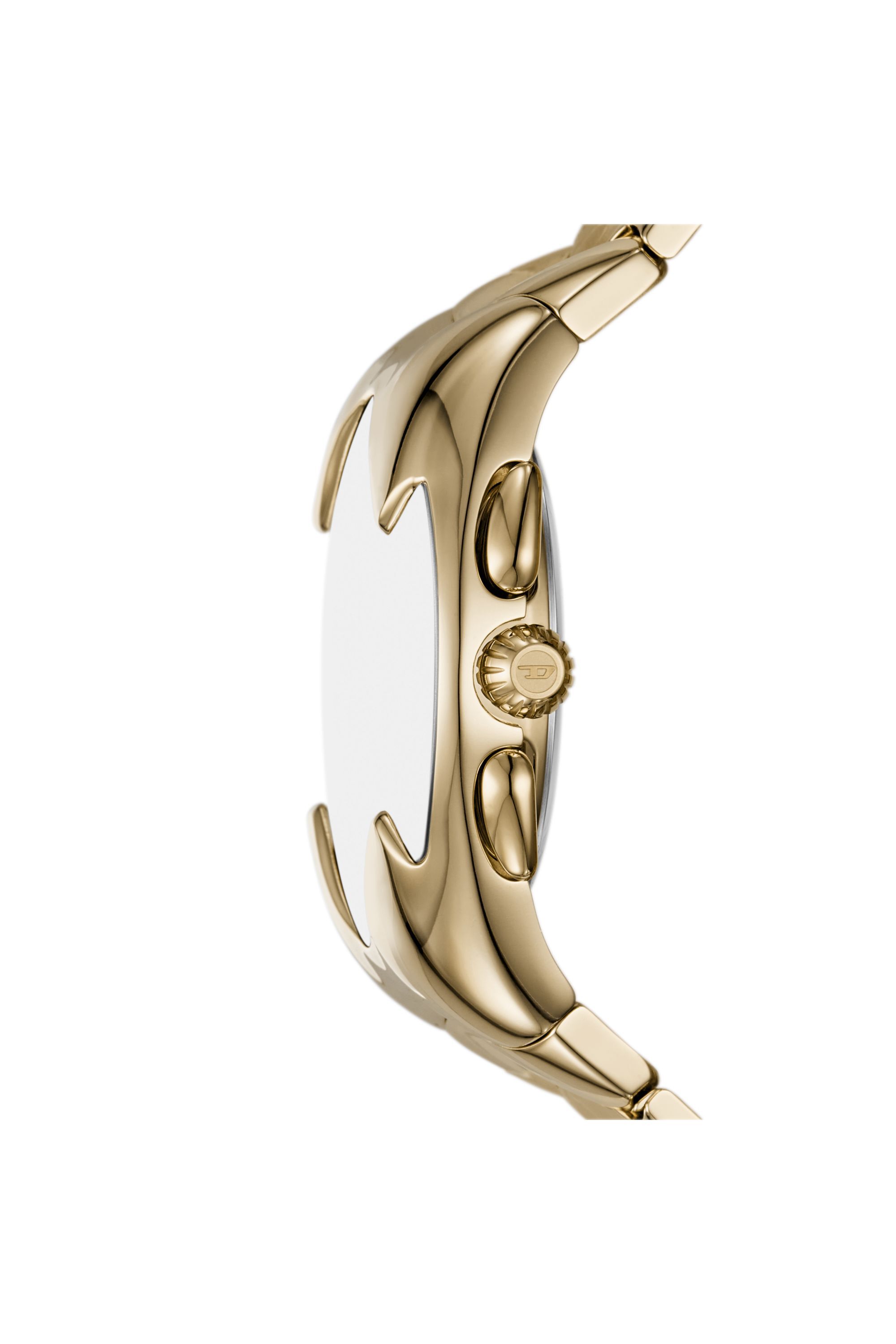 Diesel - DZ4681, Herren Diesel Mercurial Chronograph Gold-Tone Stainless Steel Watch in Gold - 3