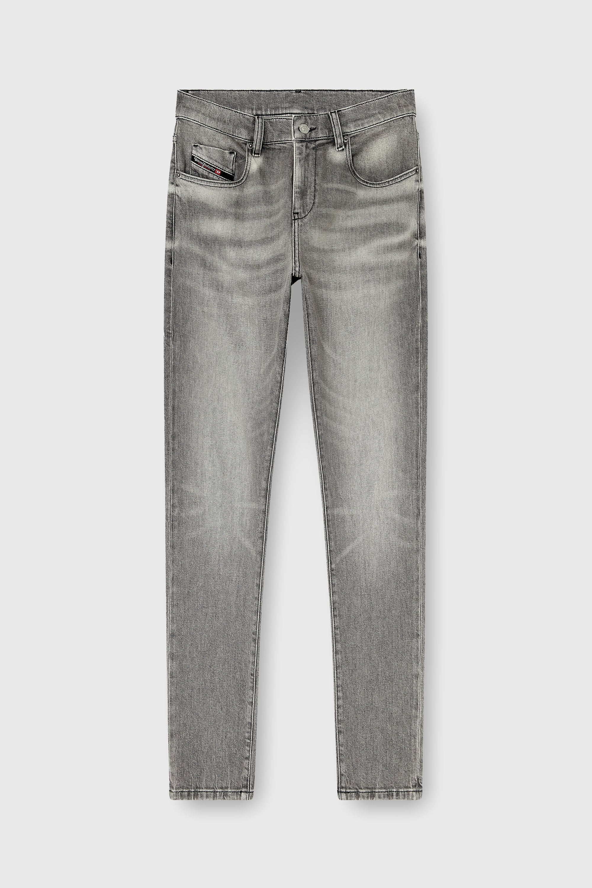 Diesel - Herren Slim Jeans 2019 D-Strukt 0KBBL, Hellgrau - 6