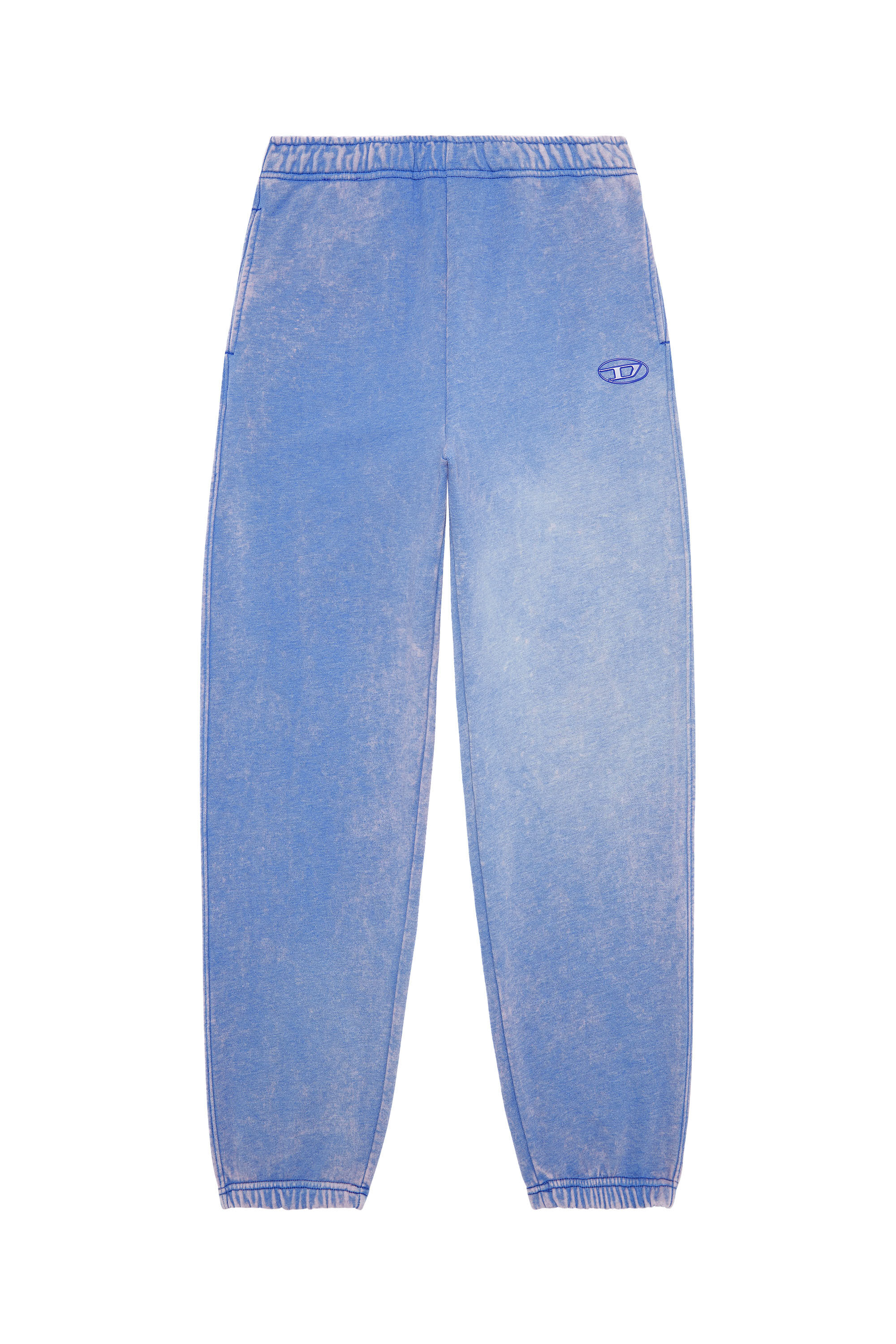 Diesel - P-MARKY, Herren Trackhose mit Bleich-Behandlung in Hellblau - 2