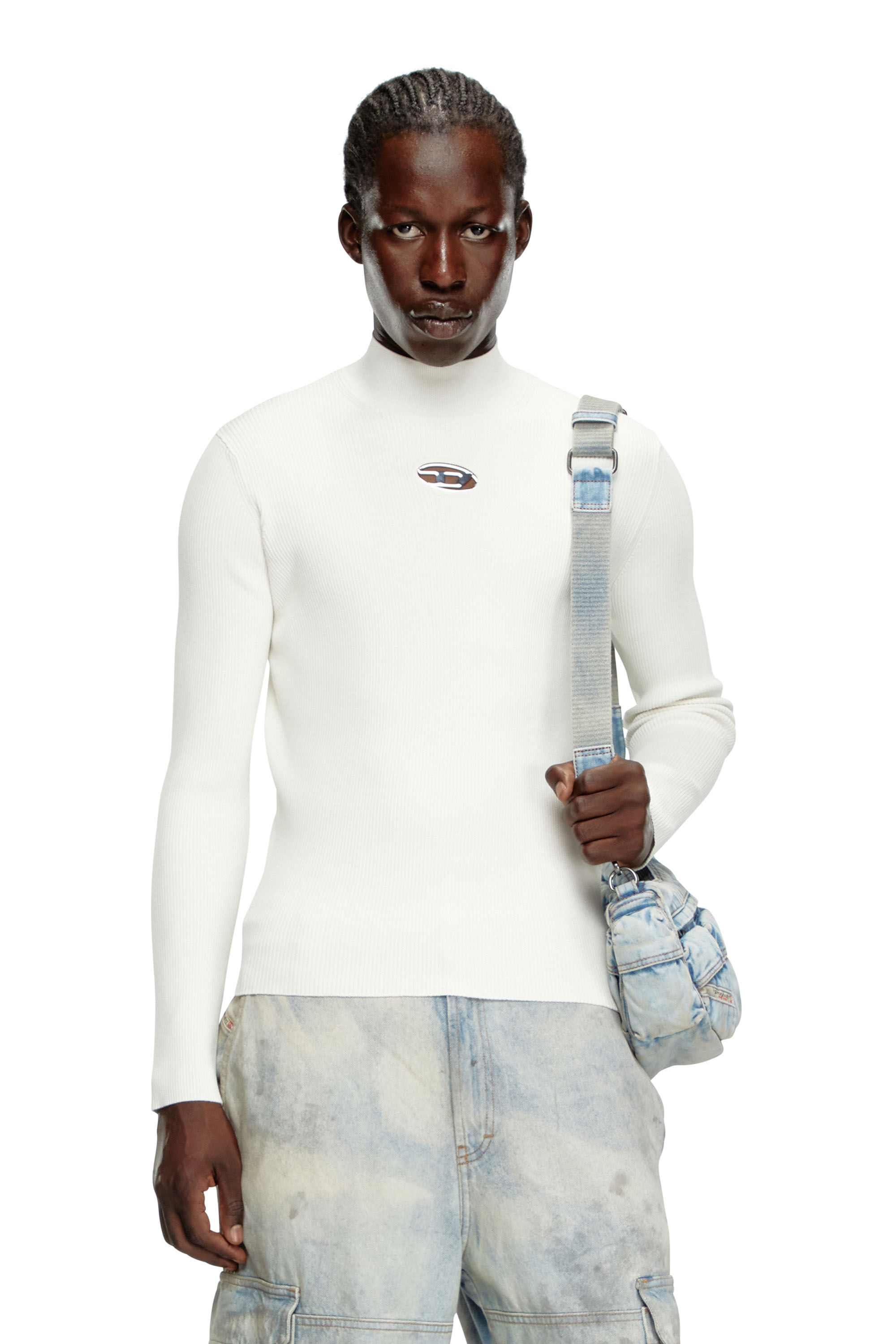 White diesel jumper top