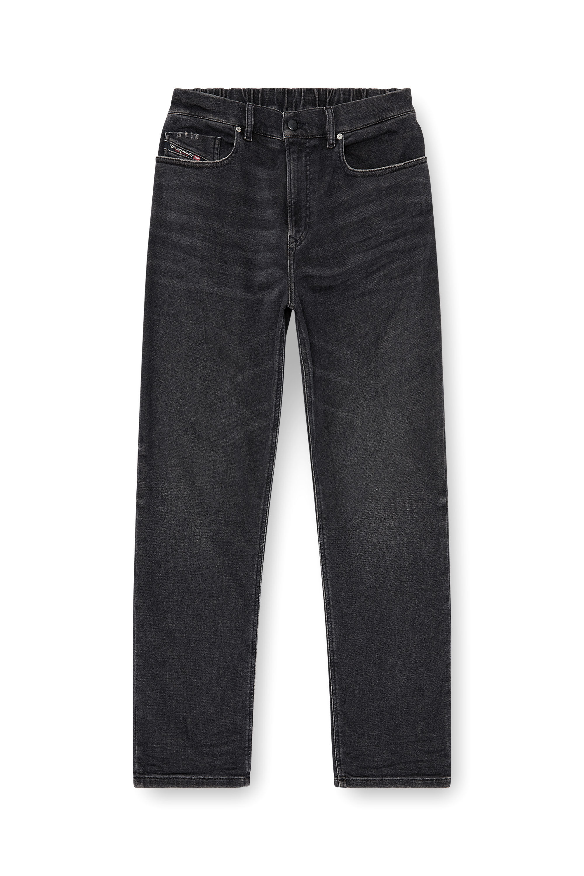 Diesel - Herren Regular 2090 D-Veekley Joggjeans&reg; 09P92, Schwarz/Dunkelgrau - 4
