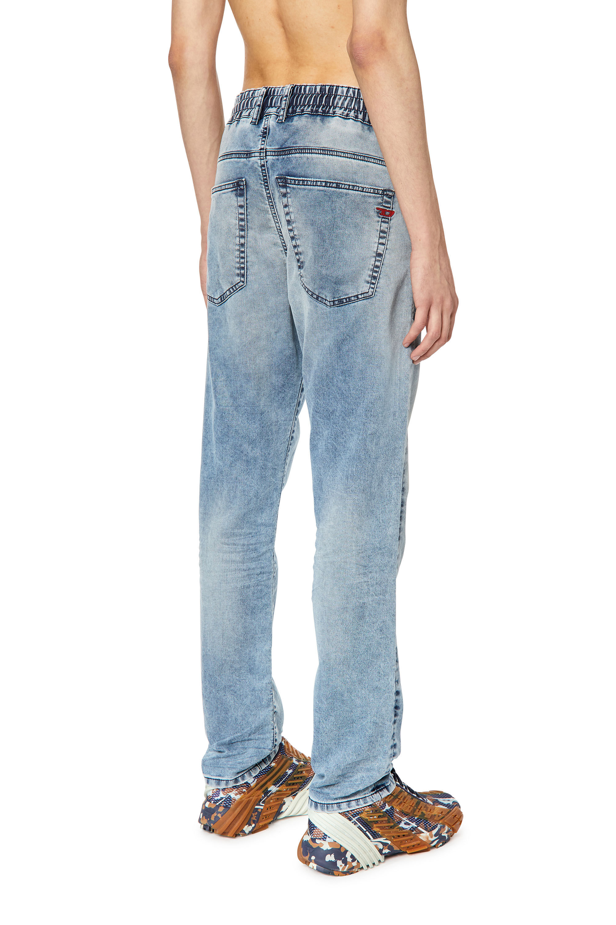 Diesel - Krooley JoggJeans® 068DU Tapered, Hellblau - Image 4