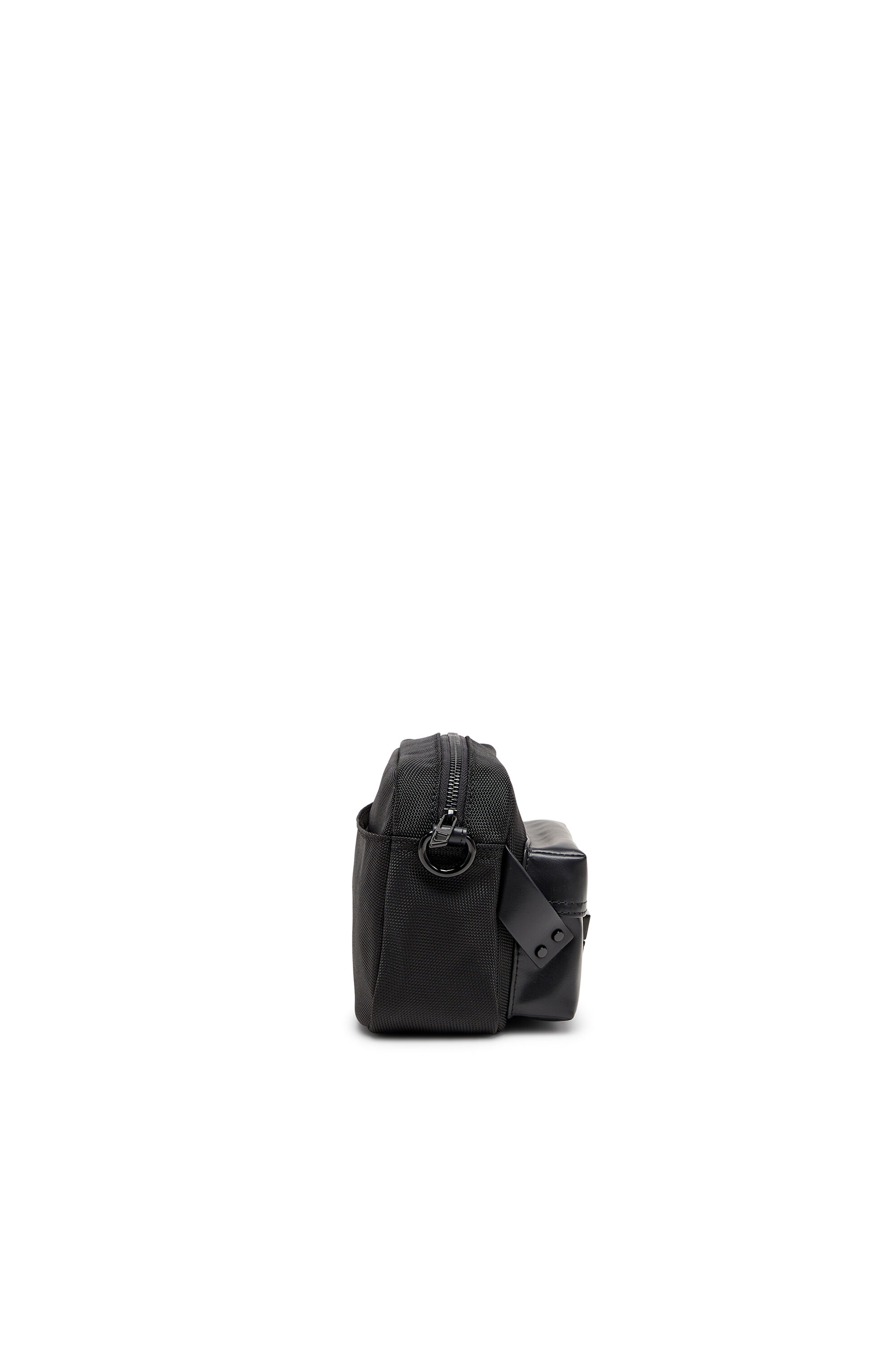 Diesel - MULTI-PKTS CAMERA BAG X, Unisex Multi-Pkts - Crossbody-Tasche aus Nylon mit Klappentasche in Schwarz - 4