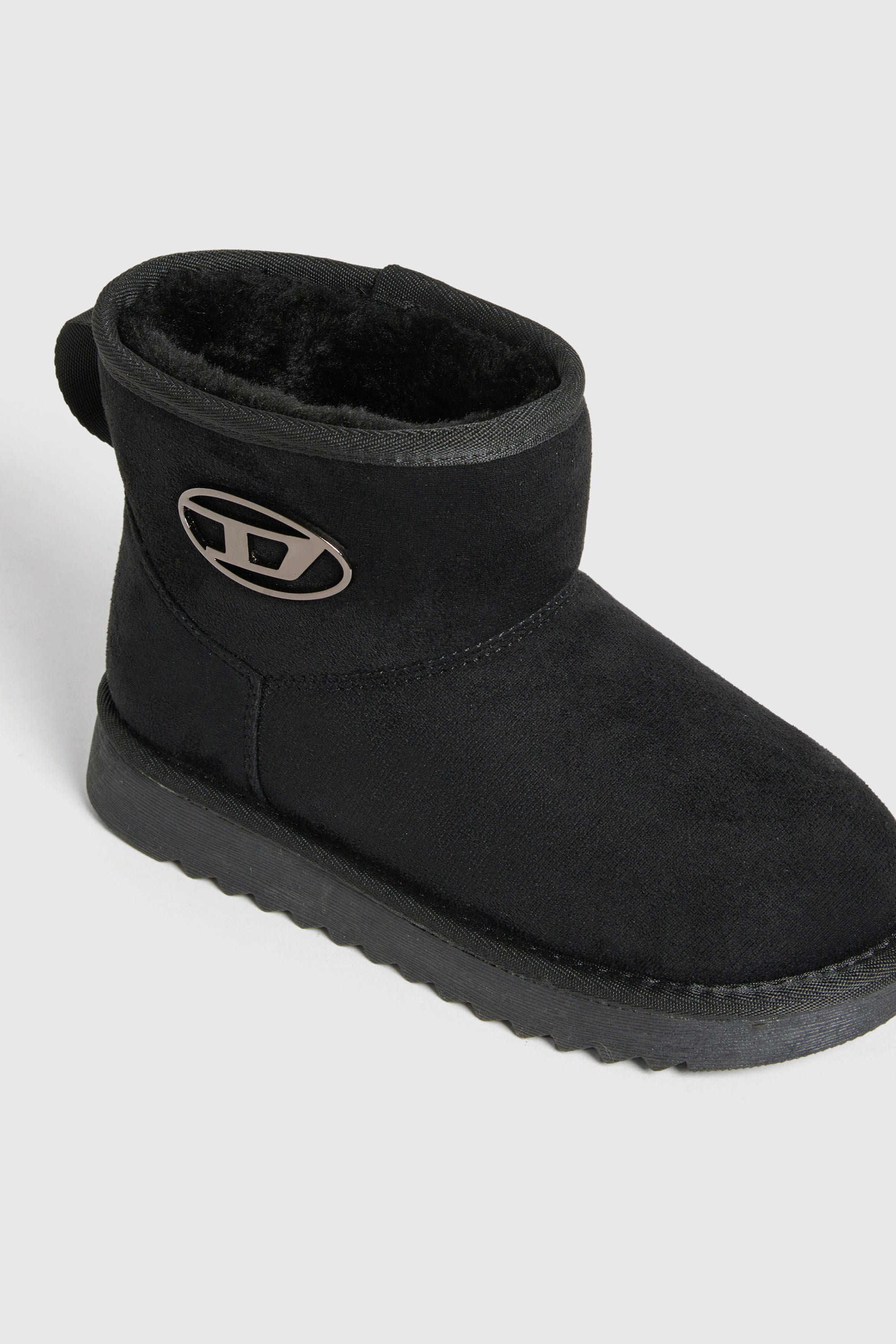 Diesel - D-DAATEN, Unisex D-Daaten - Stiefel mit Pl&uuml;schfutter in Schwarz - 4