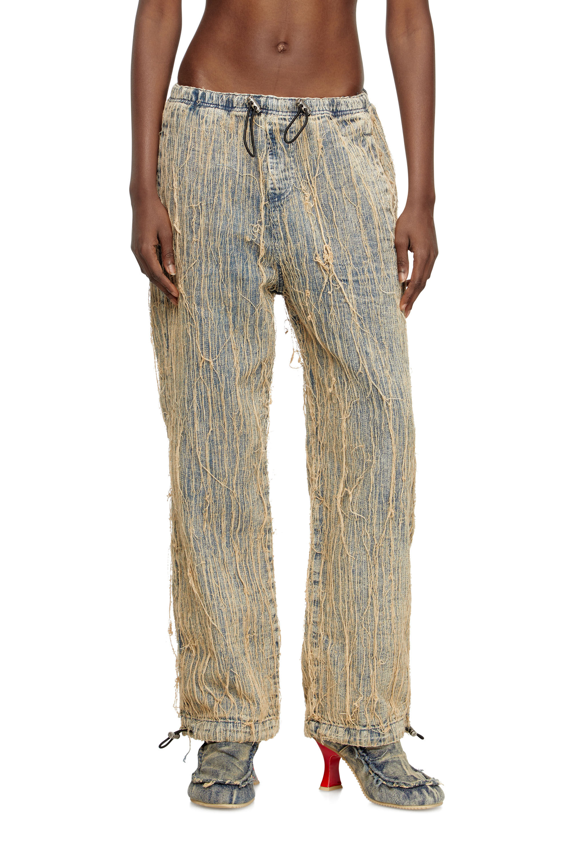 Diesel - Unisex Relaxed Jeans D-Martial 0CMBZ, Mittelblau - 6