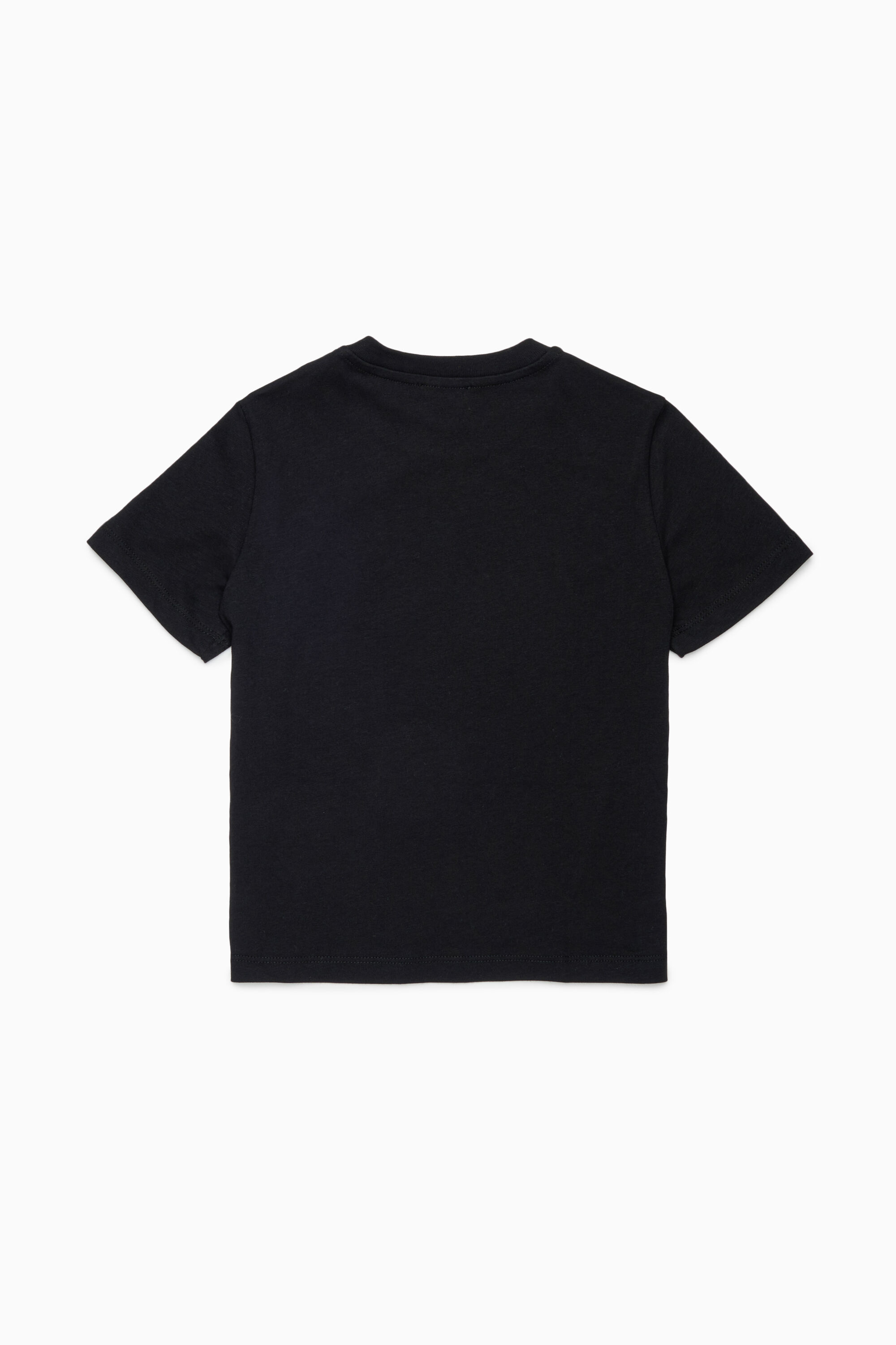 Diesel - TPALLY, Woman's Cotton T-shirt with sequin logo in Black - 2