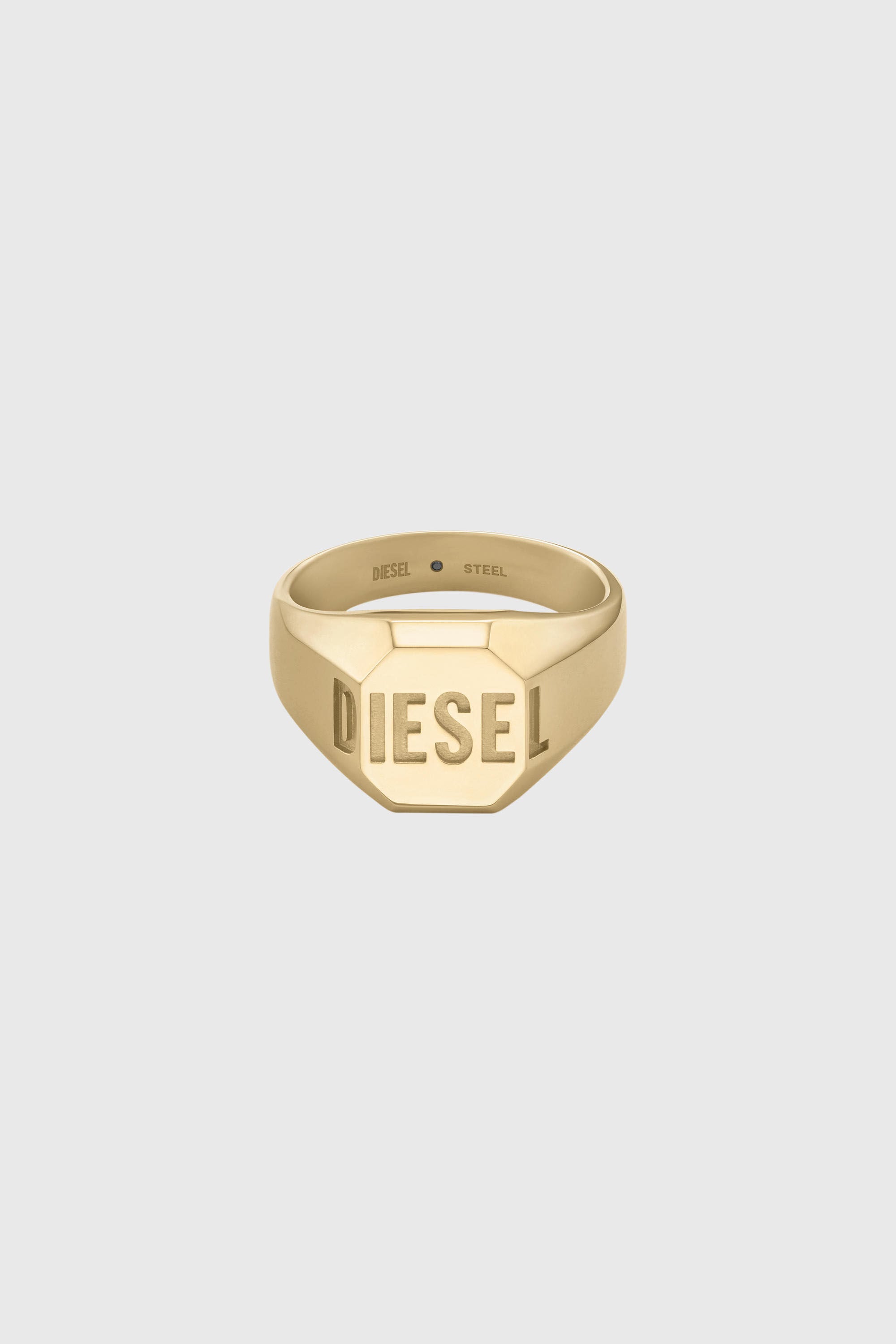 Diesel - DX1742710, Unisex Siegelring in Goldoptik in Gold - 2